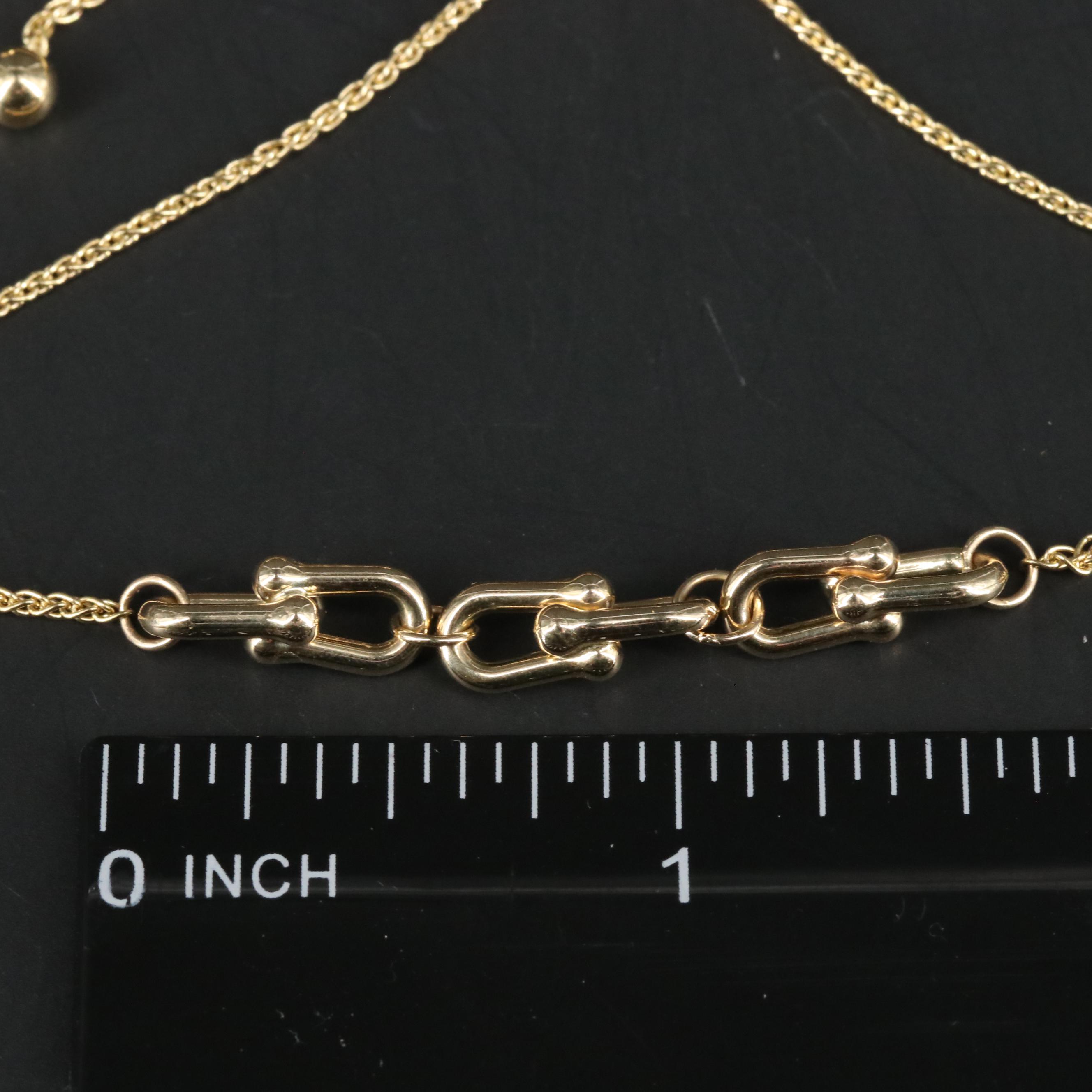 14K Chain Link Bracelet