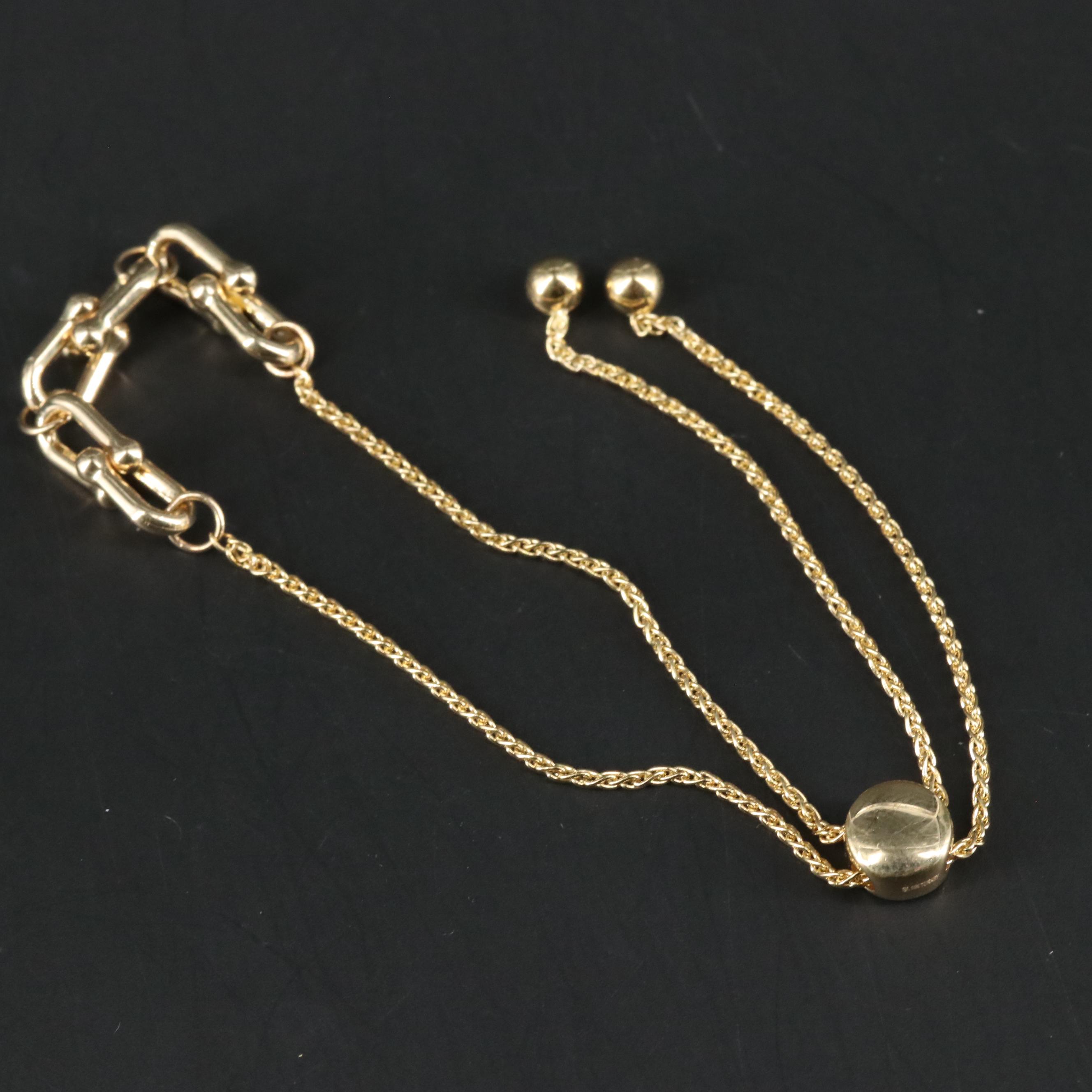 14K Chain Link Bracelet