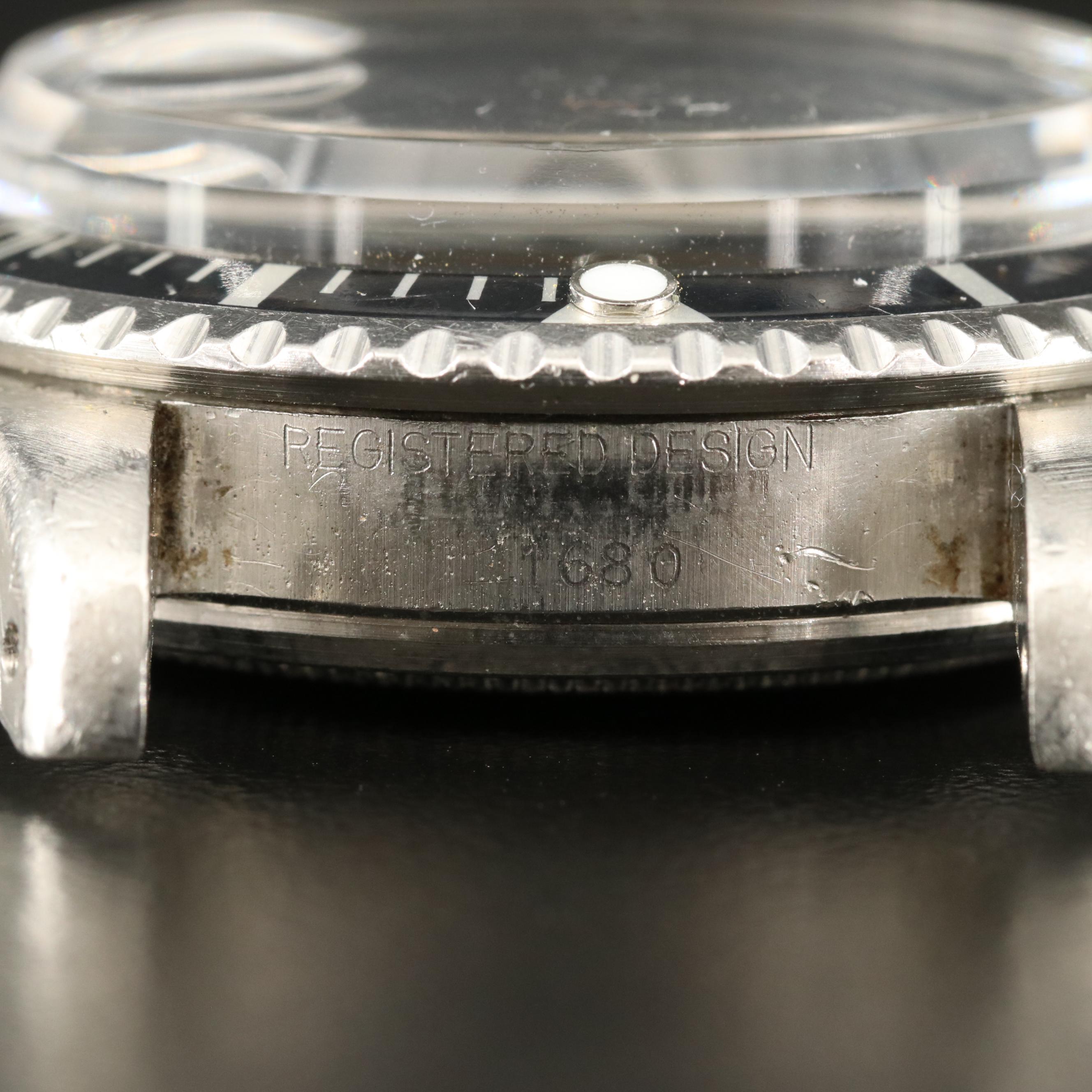 1971 Rolex Submariner Model 1680 Watch