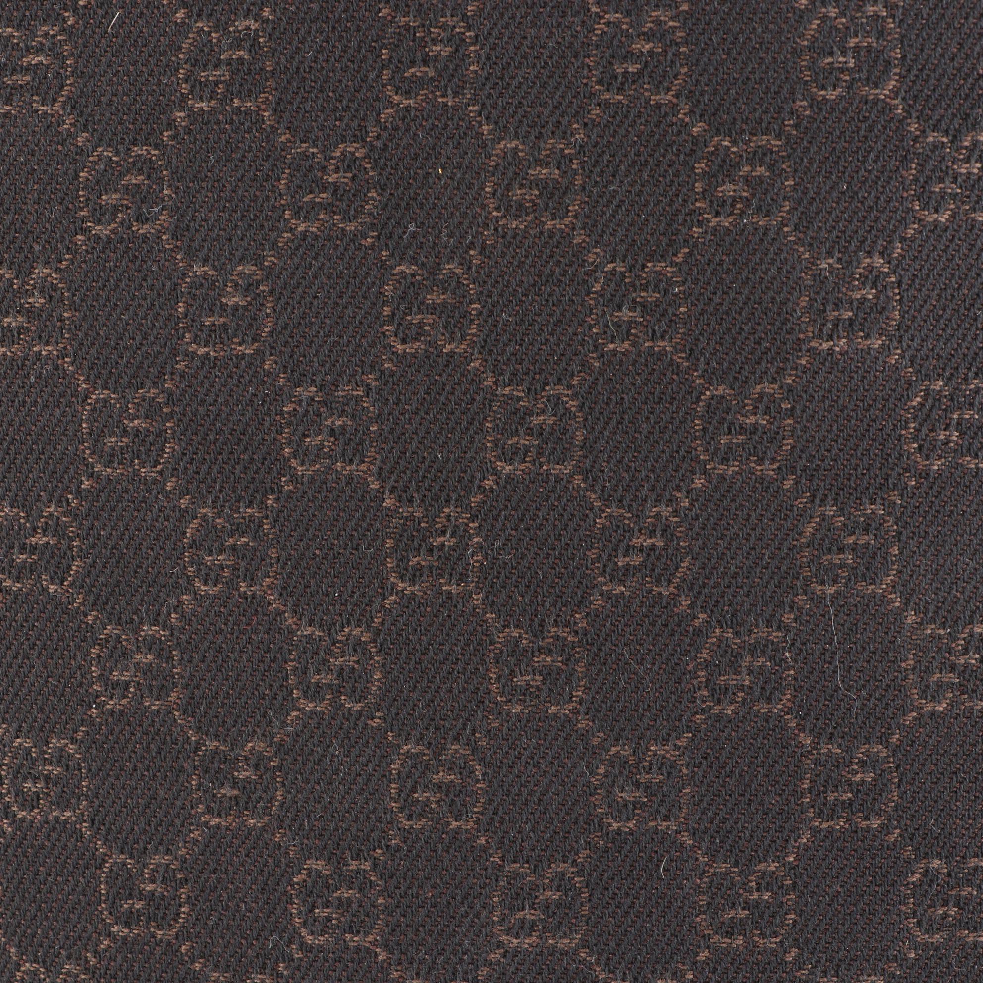 Gucci Tote Bag in GG Denim and Leather Trim