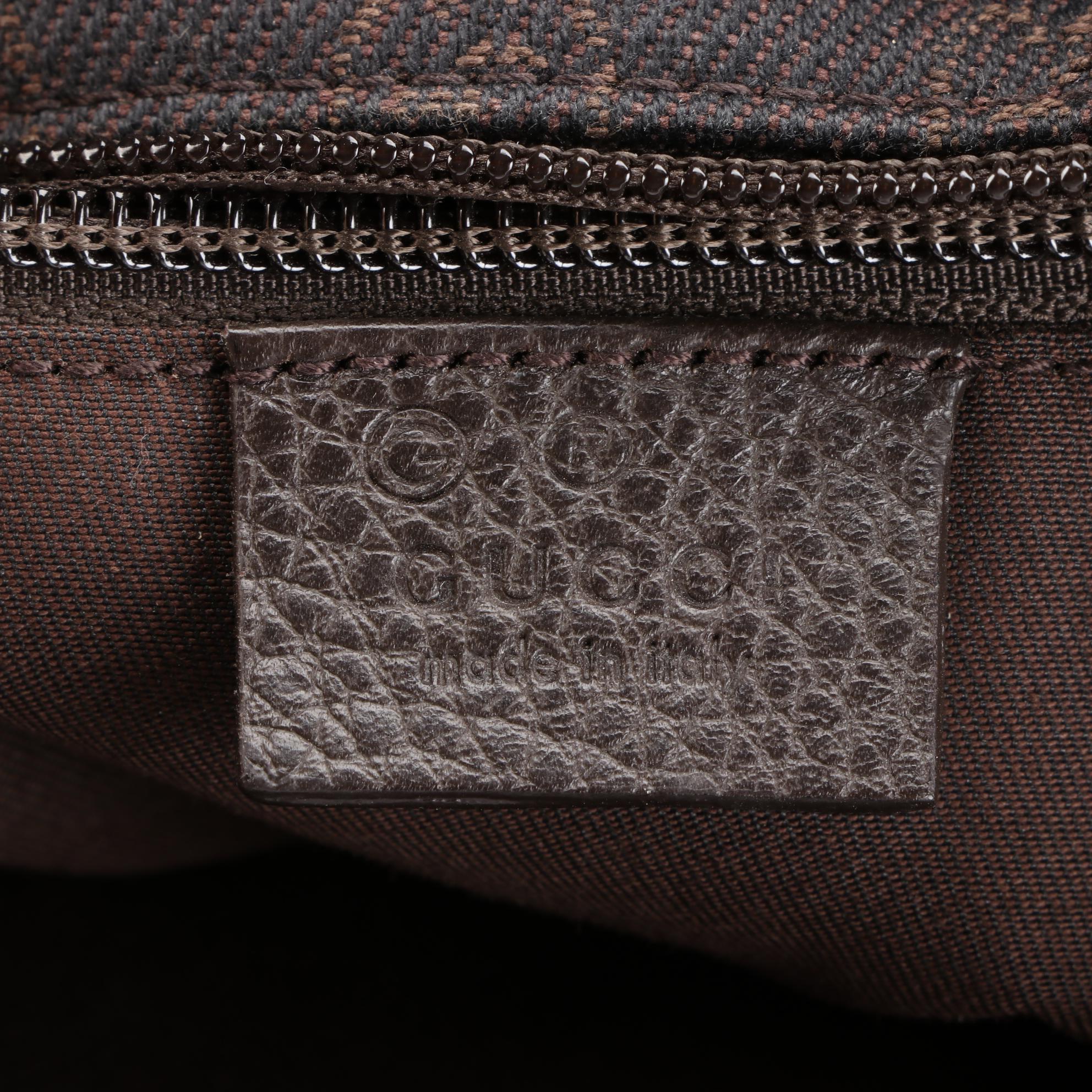 Gucci Tote Bag in GG Denim and Leather Trim