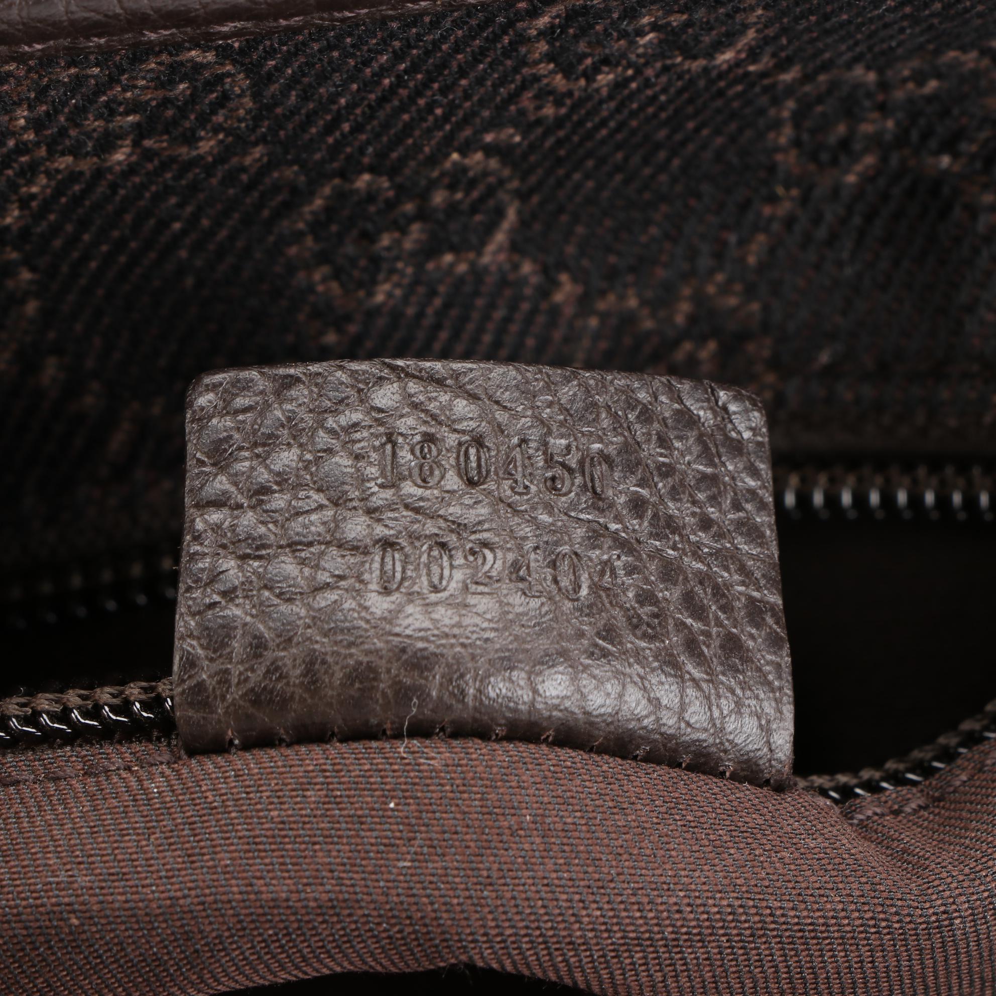 Gucci Tote Bag in GG Denim and Leather Trim