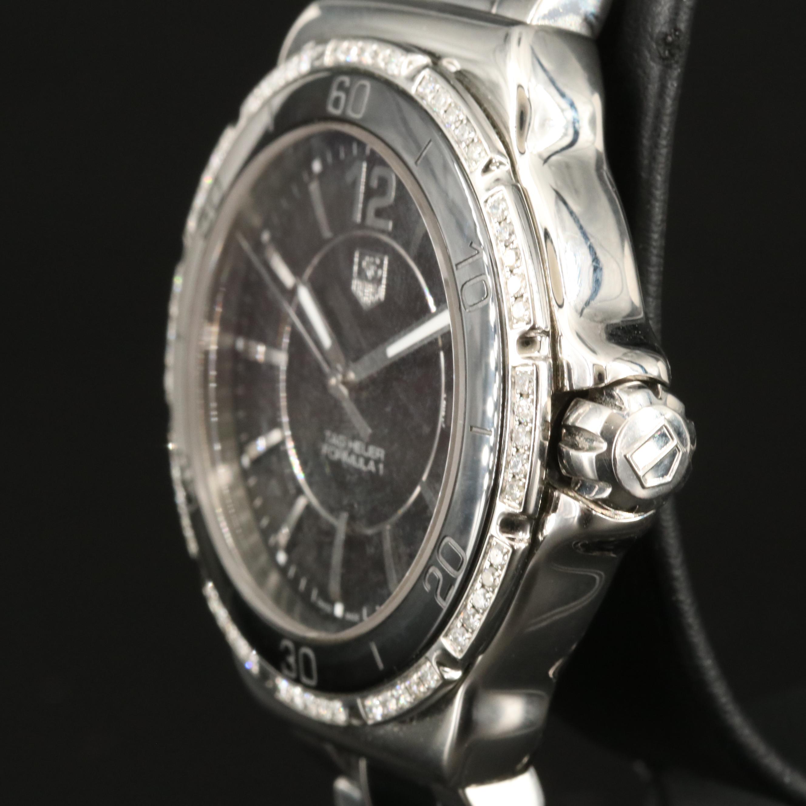 TAG Heuer Ceramic and Diamonds Formula 1 Watch