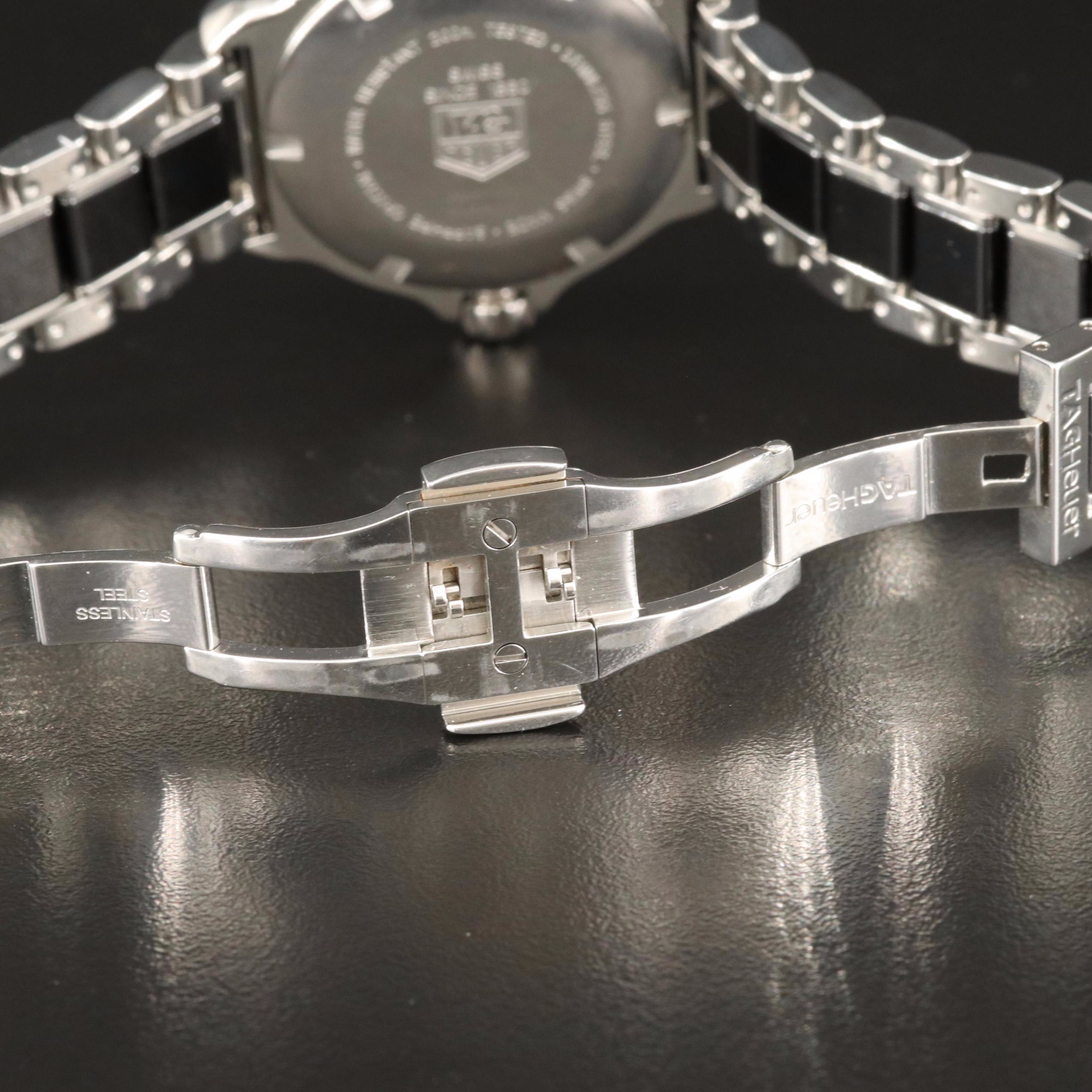 TAG Heuer Ceramic and Diamonds Formula 1 Watch