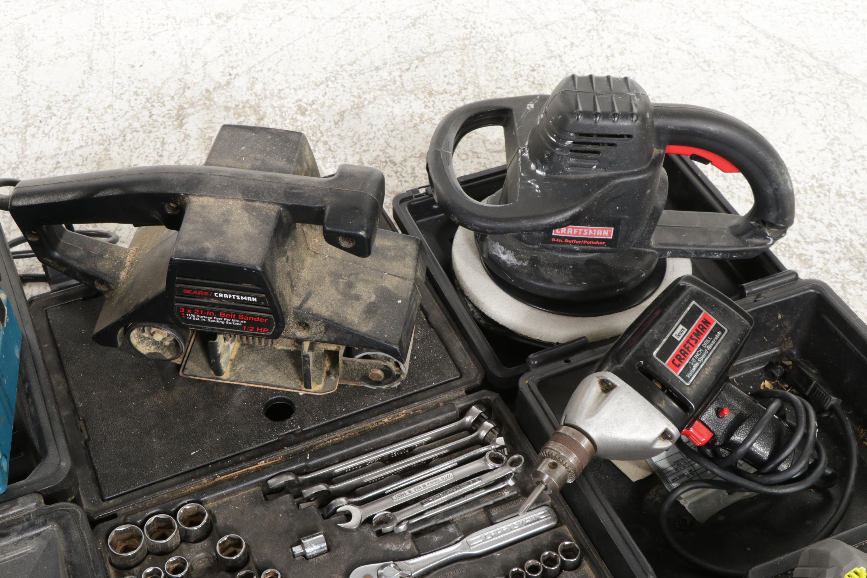 Craftsman, Skilsaw and Ryobi Power Tools and Sets