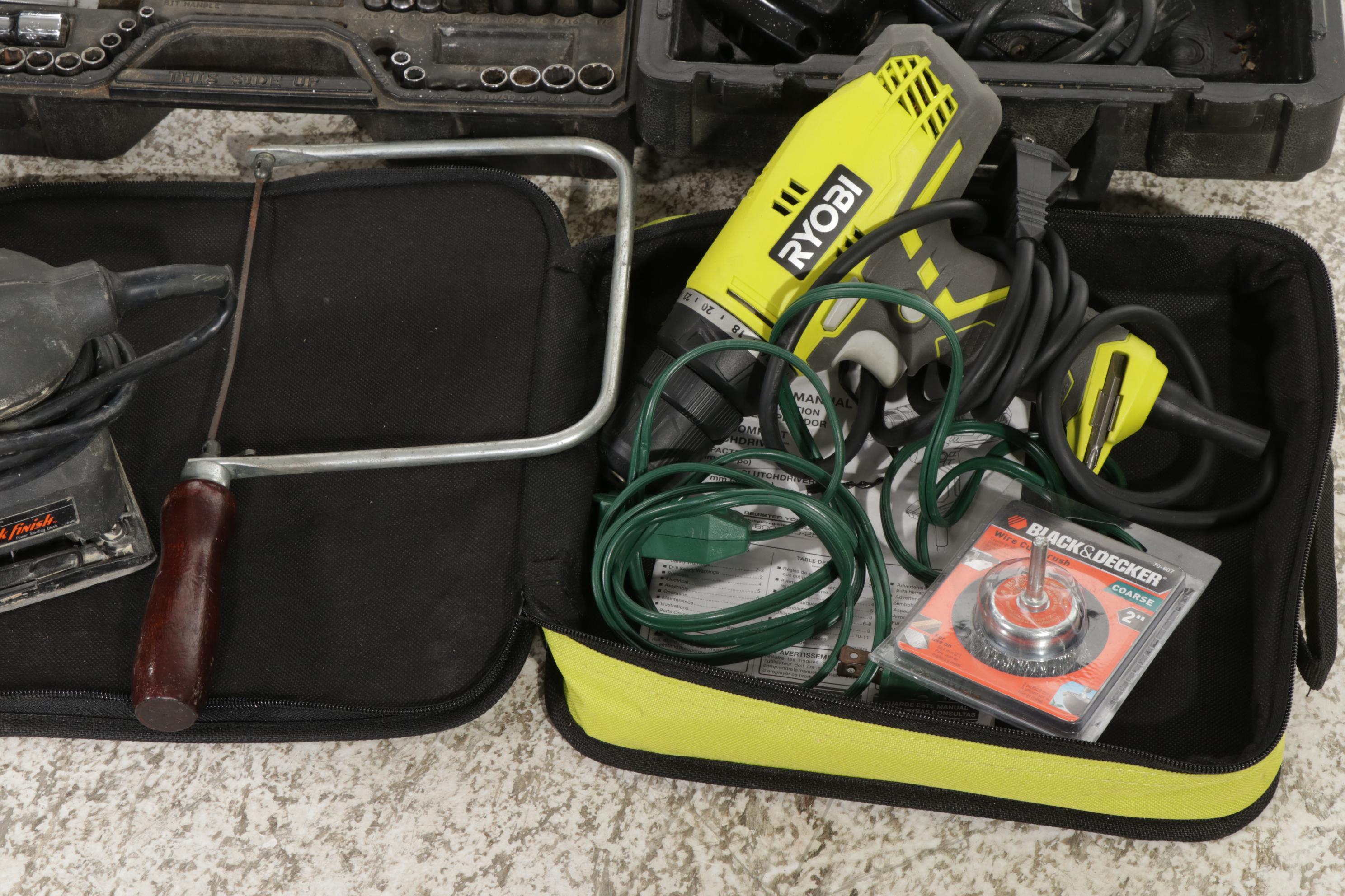 Craftsman, Skilsaw and Ryobi Power Tools and Sets