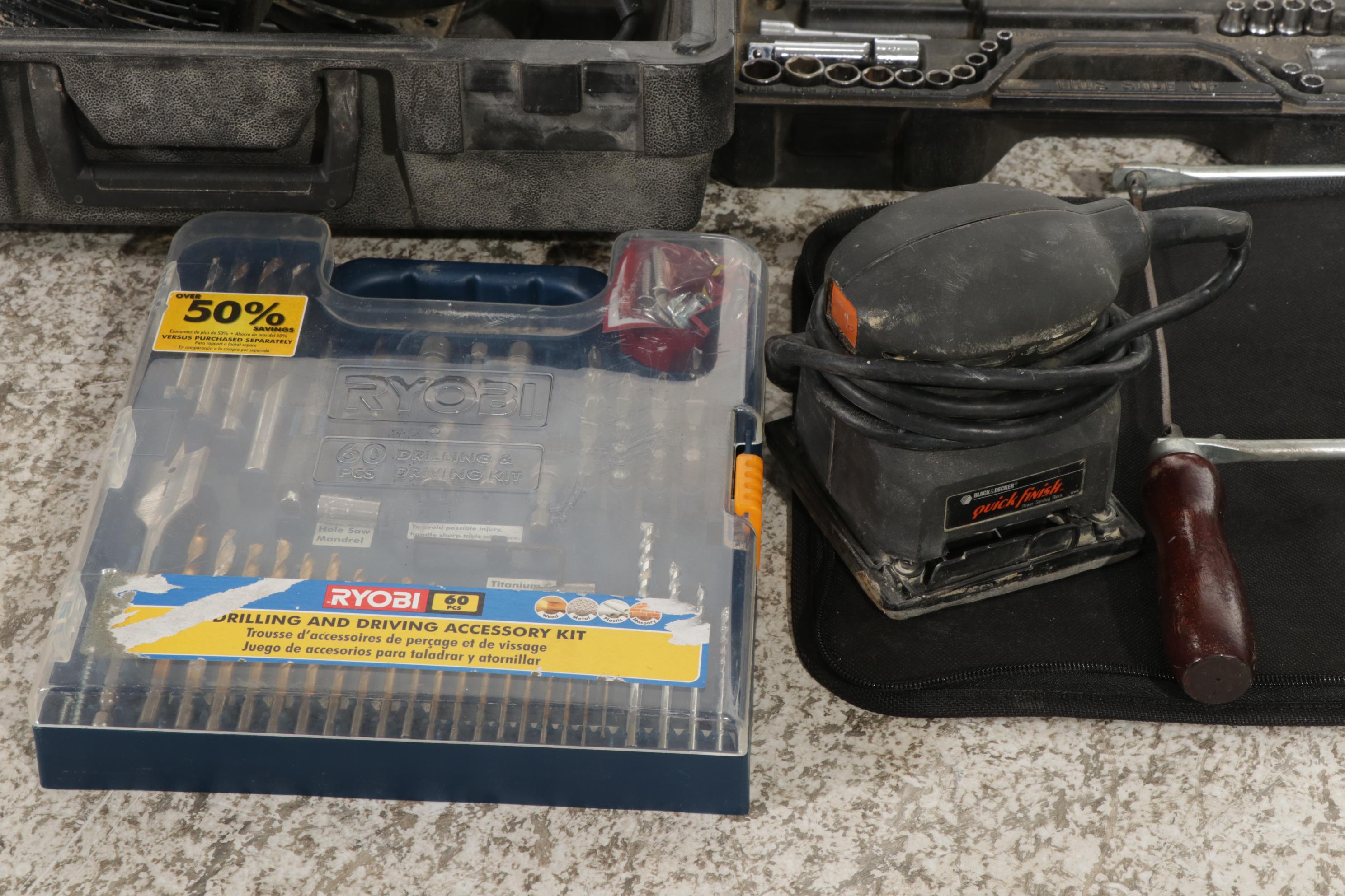 Craftsman, Skilsaw and Ryobi Power Tools and Sets