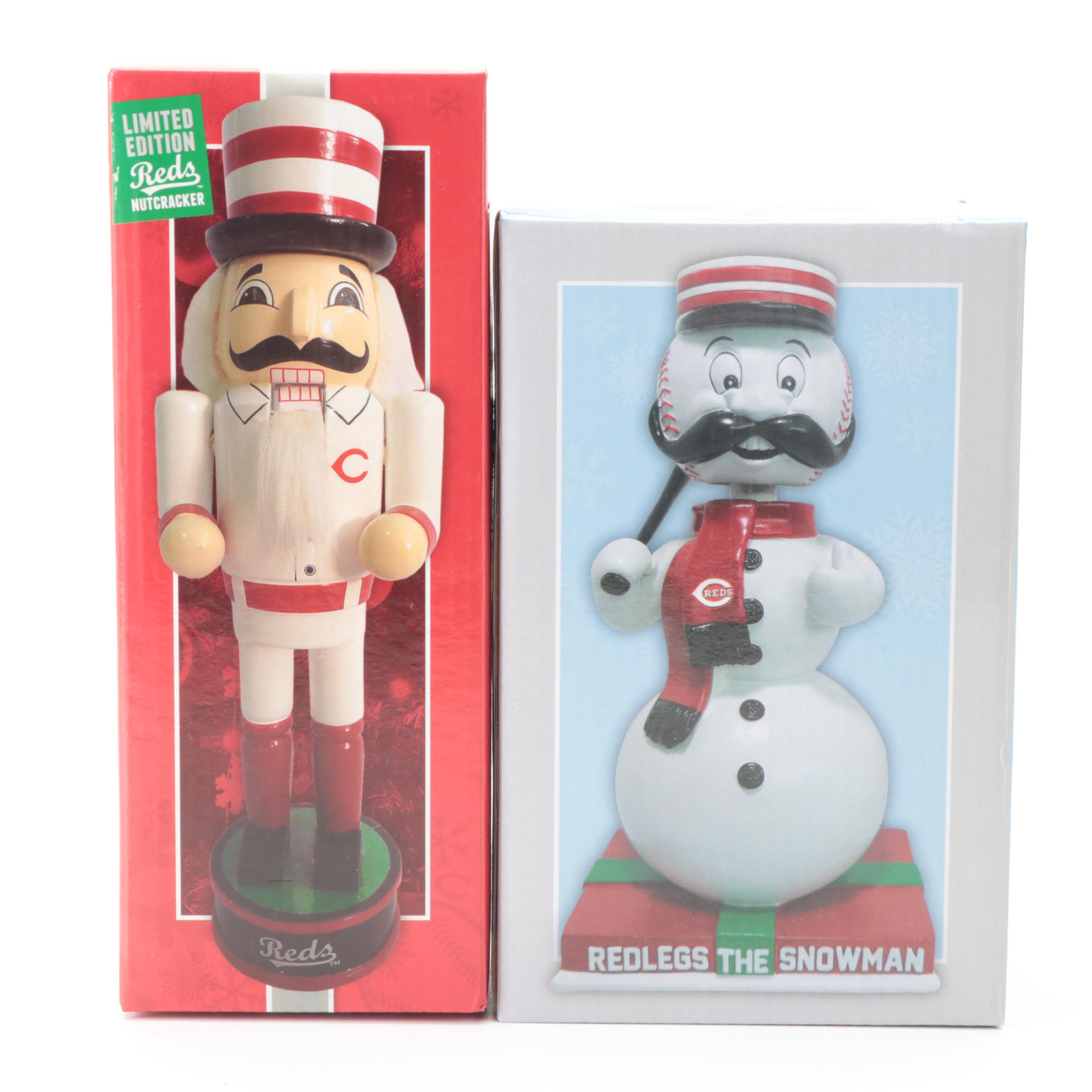 Cincinnati Reds Bobbleheads, Figures With Perez, Morgan, Limited Edition, More