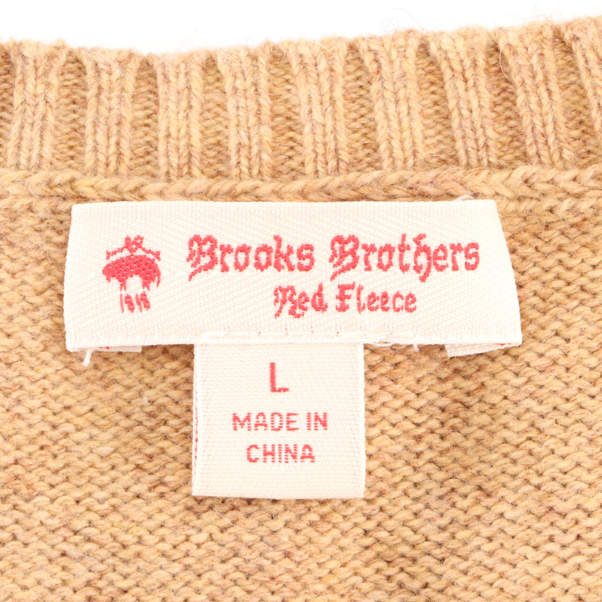 Cashmere and Wool Blend Sweaters by Brooks Brothers, Charter Club, and Naked