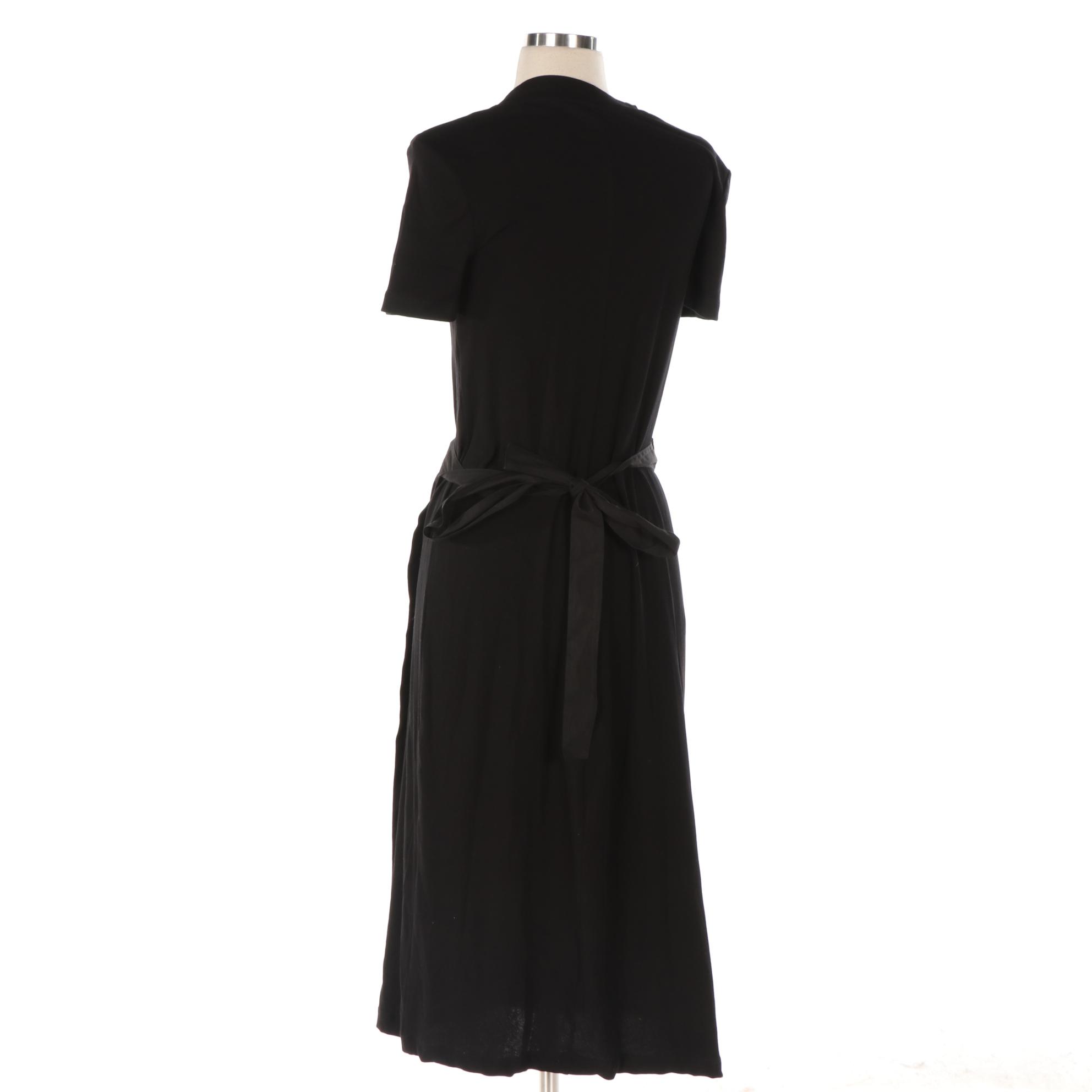 Rosetta Getty Apron Wrap Tee Shirt/Dress