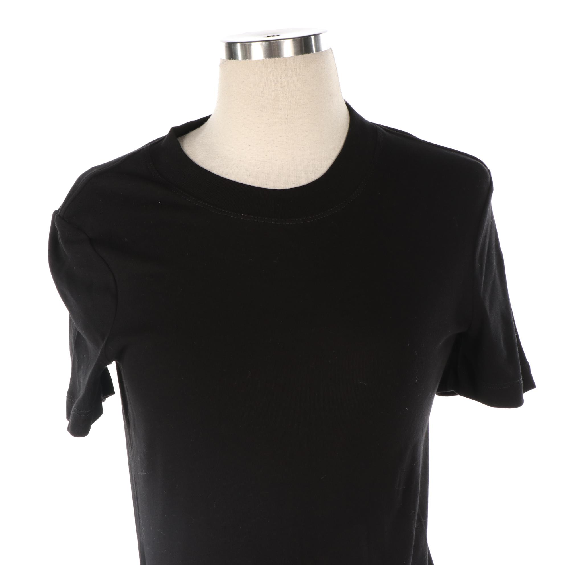 Rosetta Getty Apron Wrap Tee Shirt/Dress