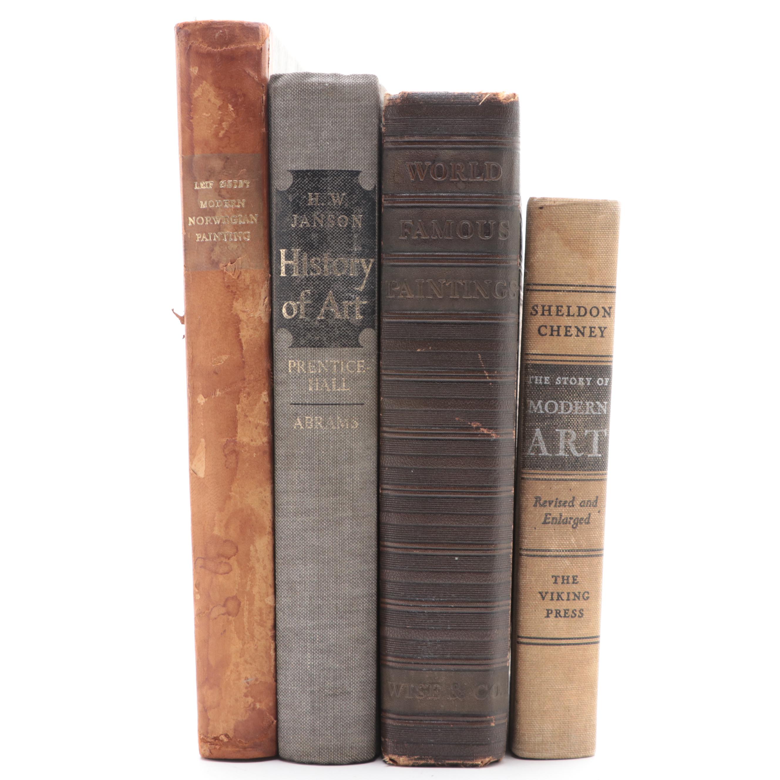 "World-Famous Paintings" Edited by Rockwell Kent and More Art Books