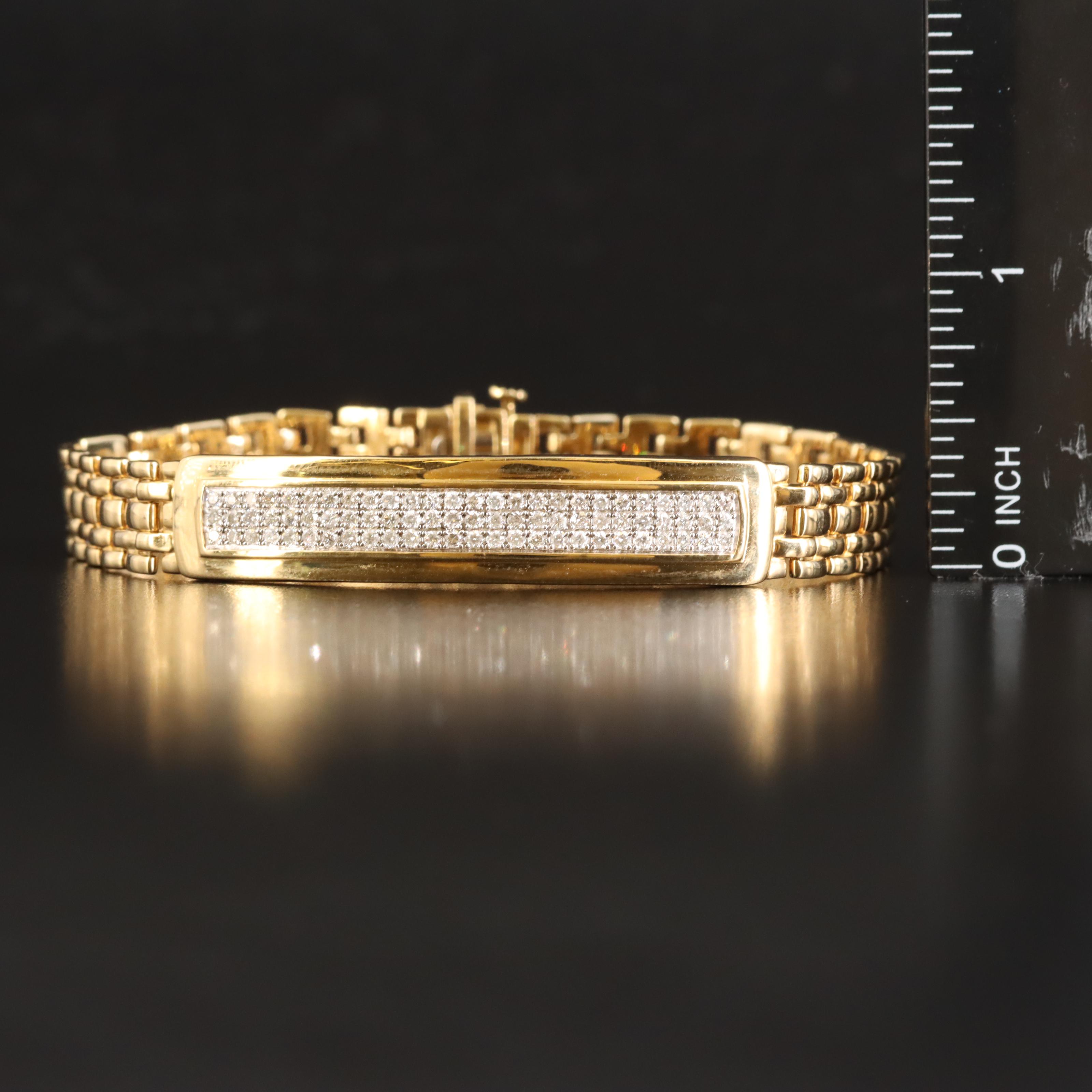 Sterling 1.10 CTW Diamond Bracelet