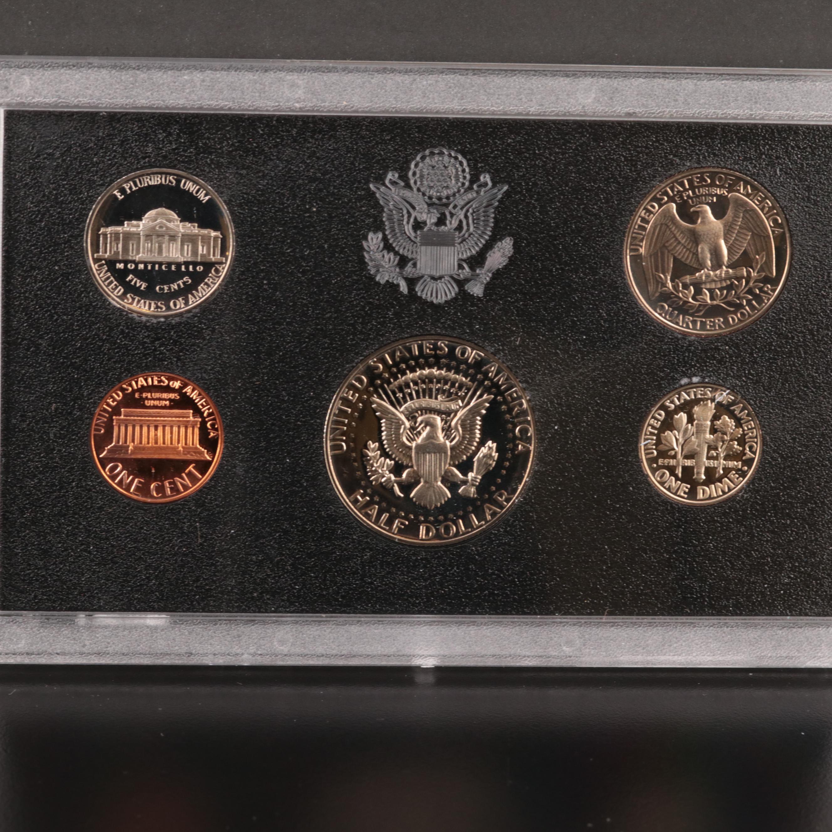 Seventeen U.S. Mint Proof Sets