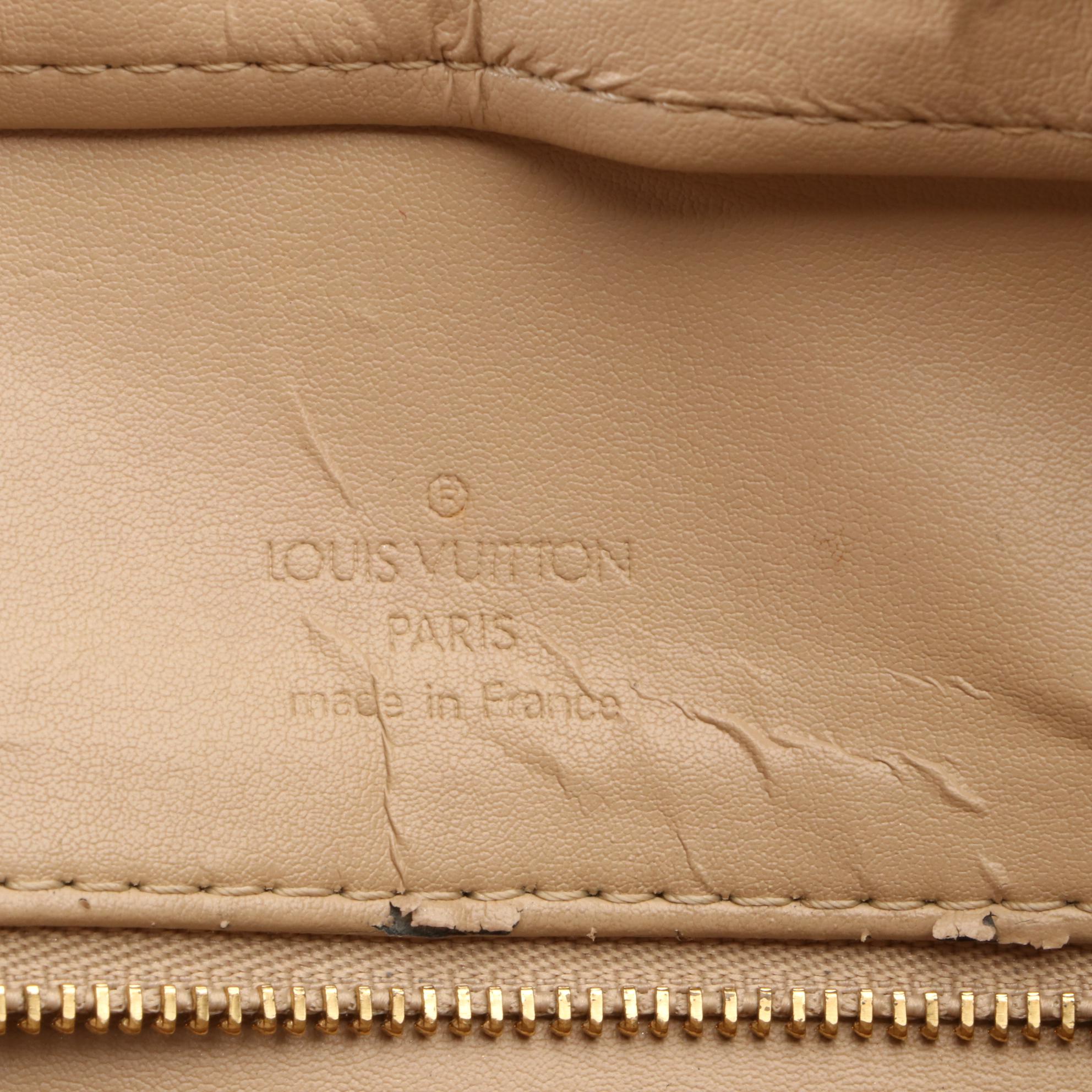 Louis Vuitton Houston Bag in Monogram Vernis with Vachetta Leather