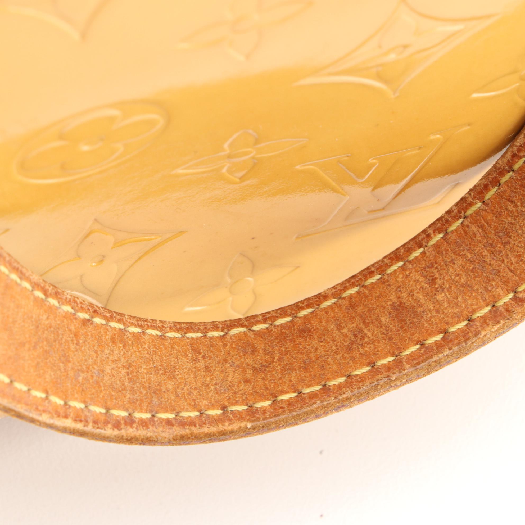 Louis Vuitton Houston Bag in Monogram Vernis with Vachetta Leather