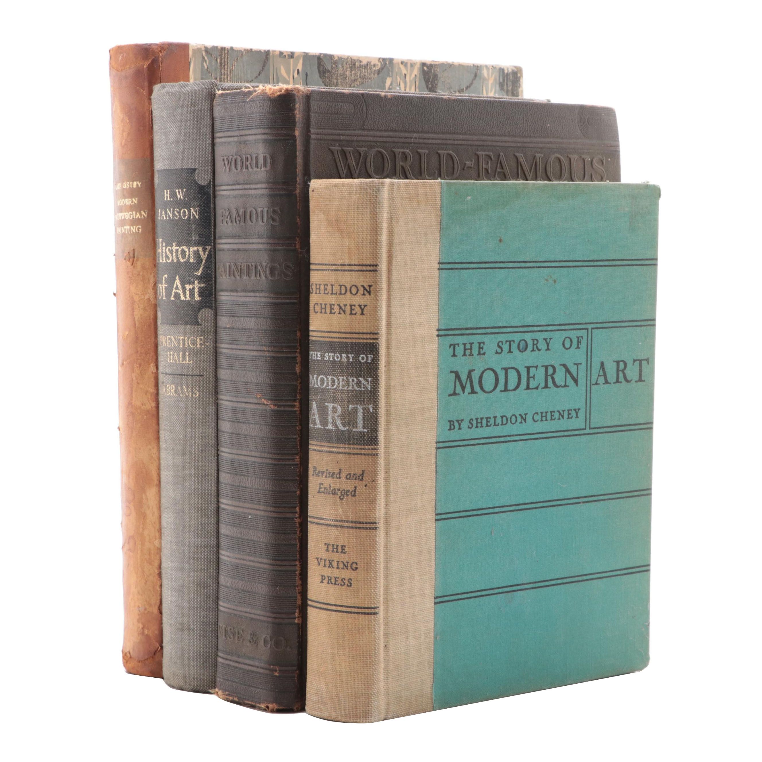 "World-Famous Paintings" Edited by Rockwell Kent and More Art Books