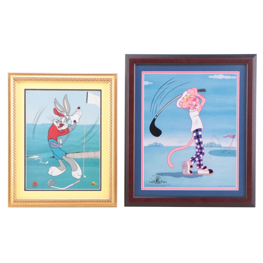 Metro Goldwyn Mayer and Warner Brothers Animation Cels