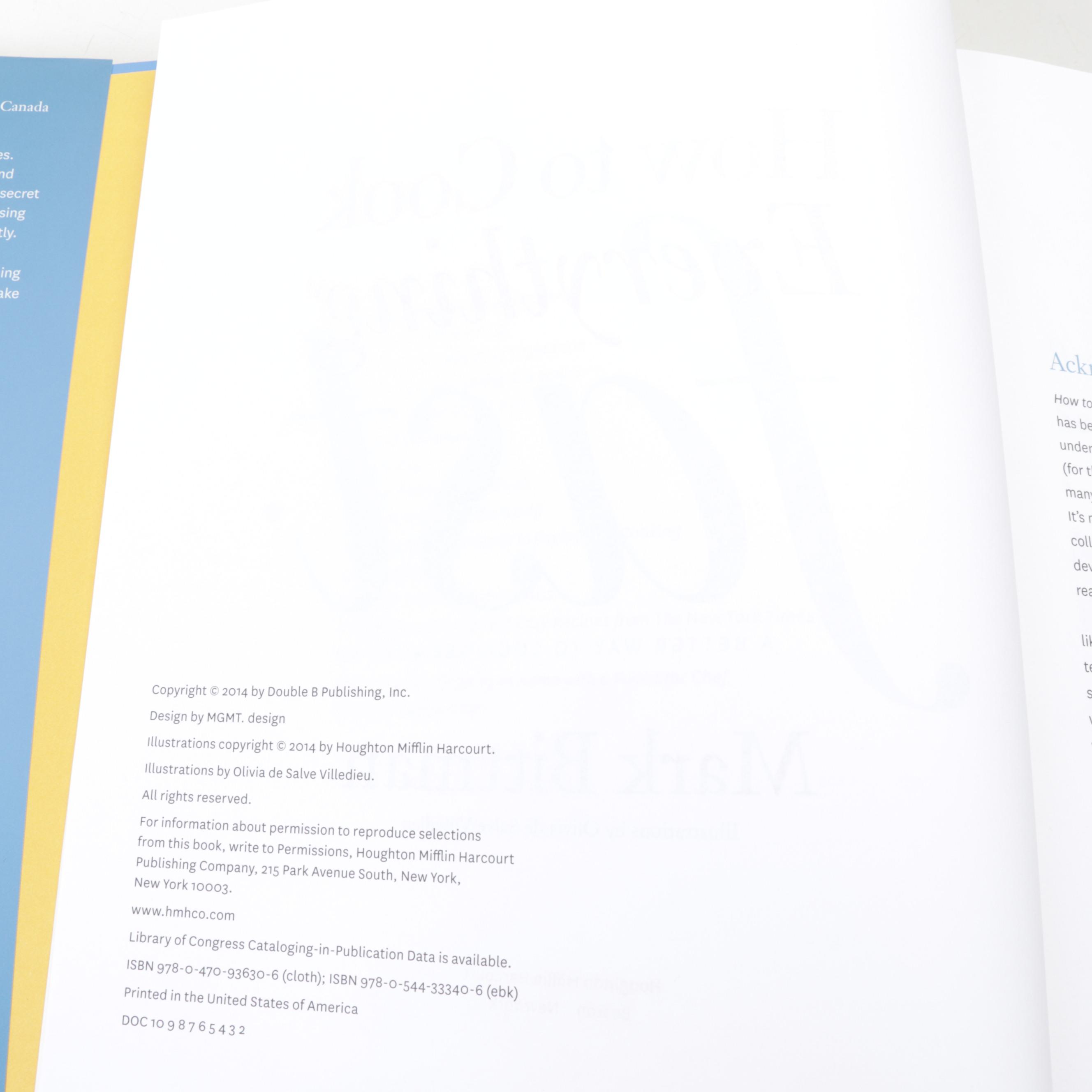 Cook's Illustrated Bound Annual Volumes, 1993 - 2008 and Other Cookbooks