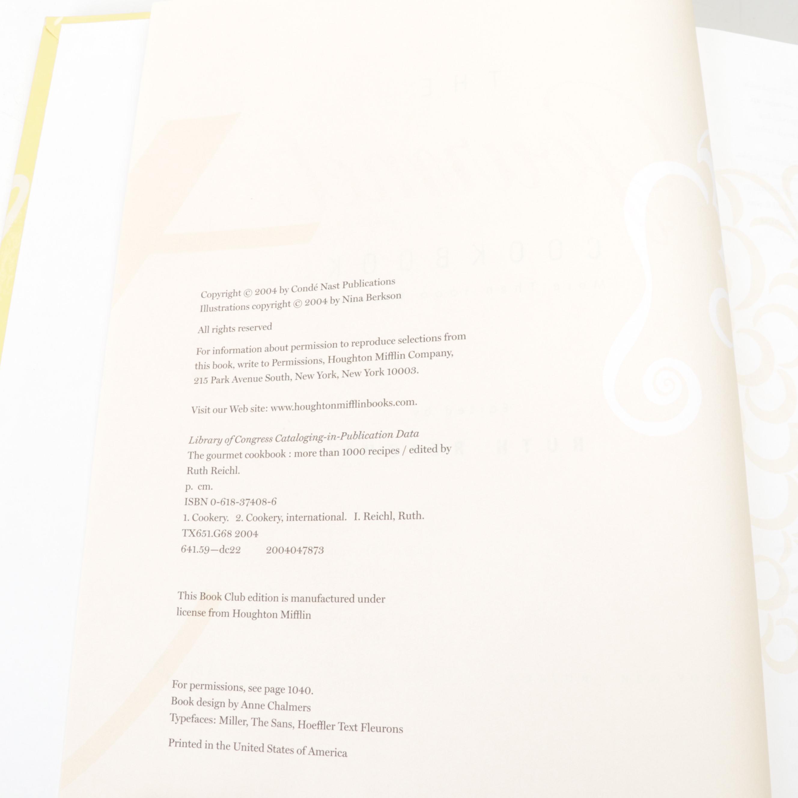 Cook's Illustrated Bound Annual Volumes, 1993 - 2008 and Other Cookbooks