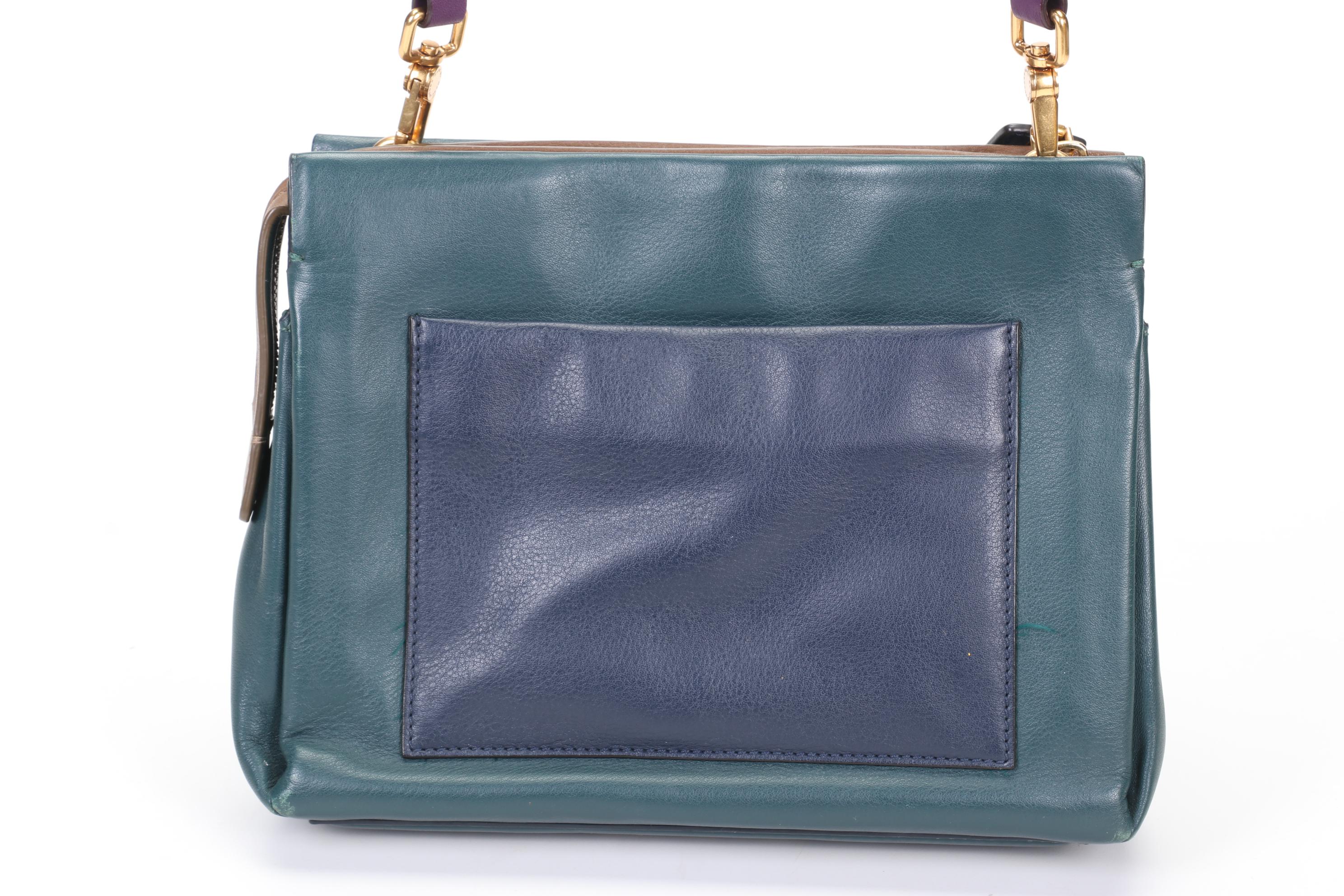 Marc by Marc Jacobs Colorblock Leather Shoulder Bag