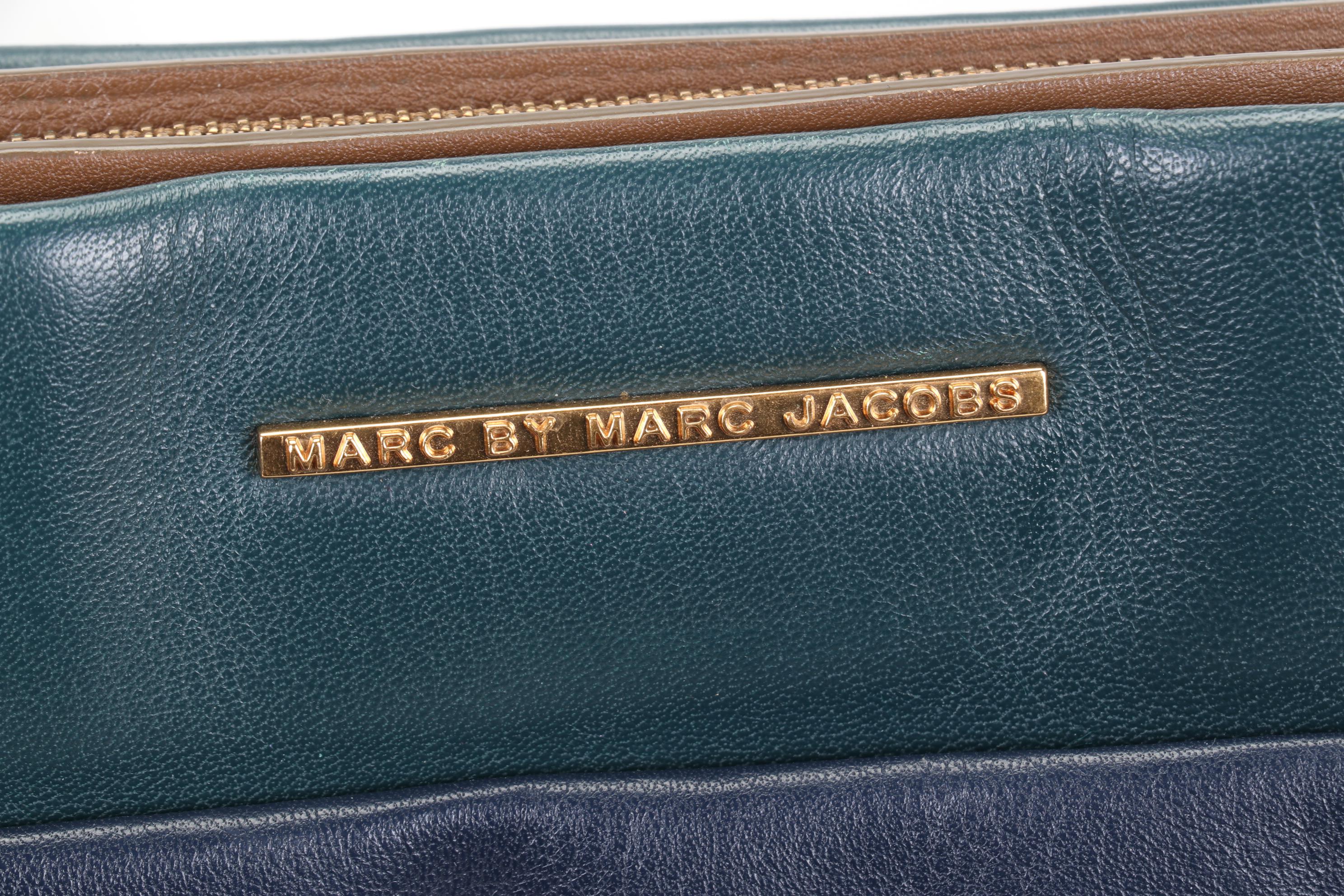 Marc by Marc Jacobs Colorblock Leather Shoulder Bag