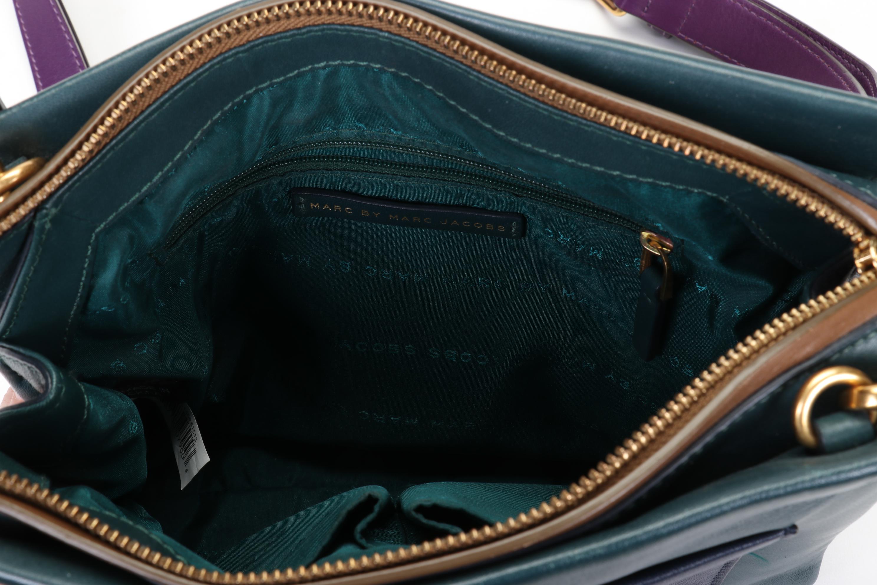 Marc by Marc Jacobs Colorblock Leather Shoulder Bag