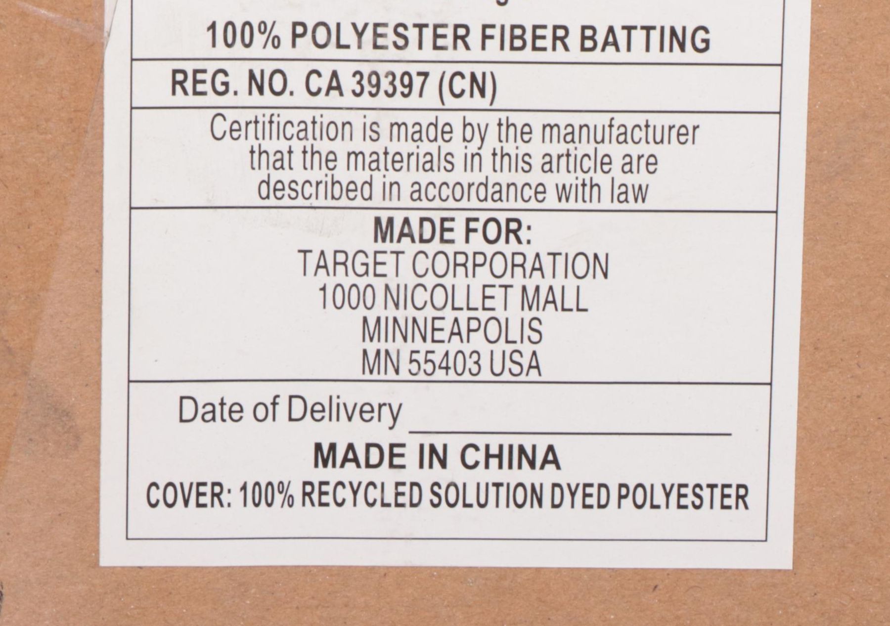 Project 62 Risley Oversized Rope Ottoman with Sunbrella Cushion