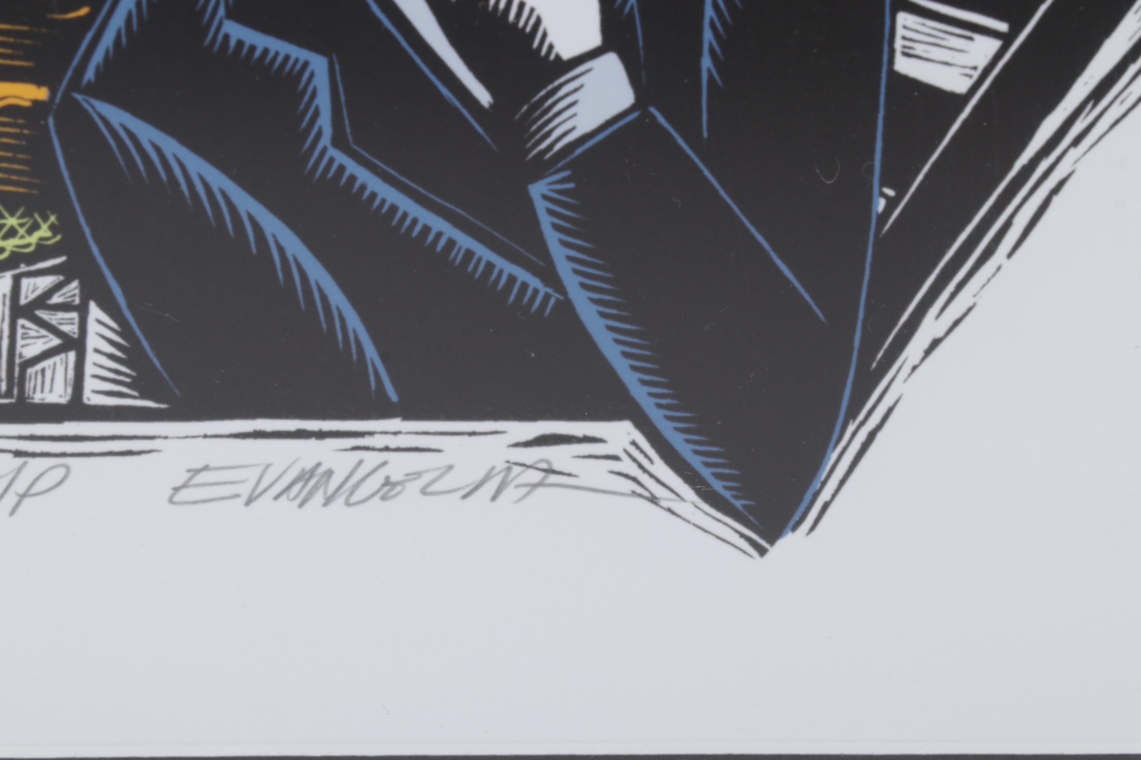 Evangelia Philippidis Giclées "Eat, Drink, and Be Merry" and "The Europeans"