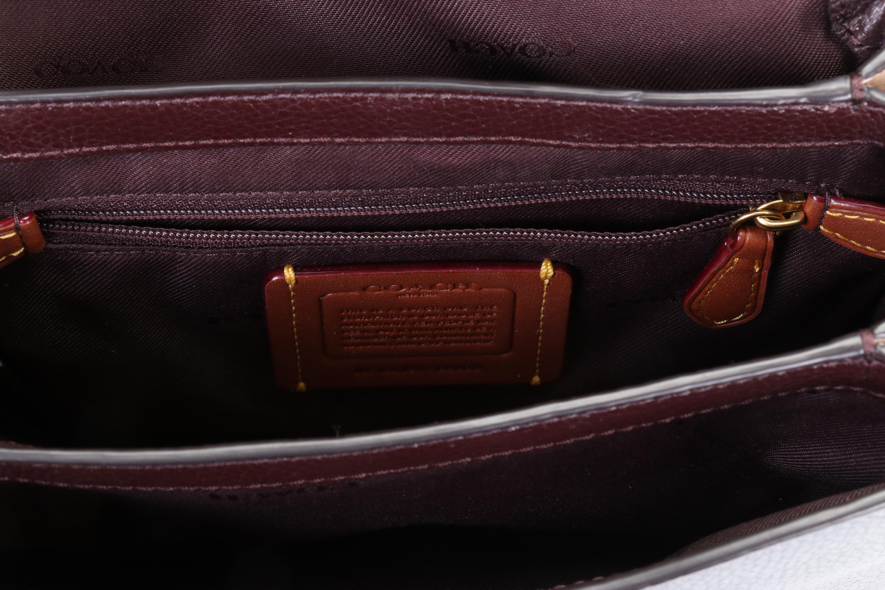 Coach Cassie Multicolor Leather Crossbody Bag, Zip-Around Wallet, and ID Holder