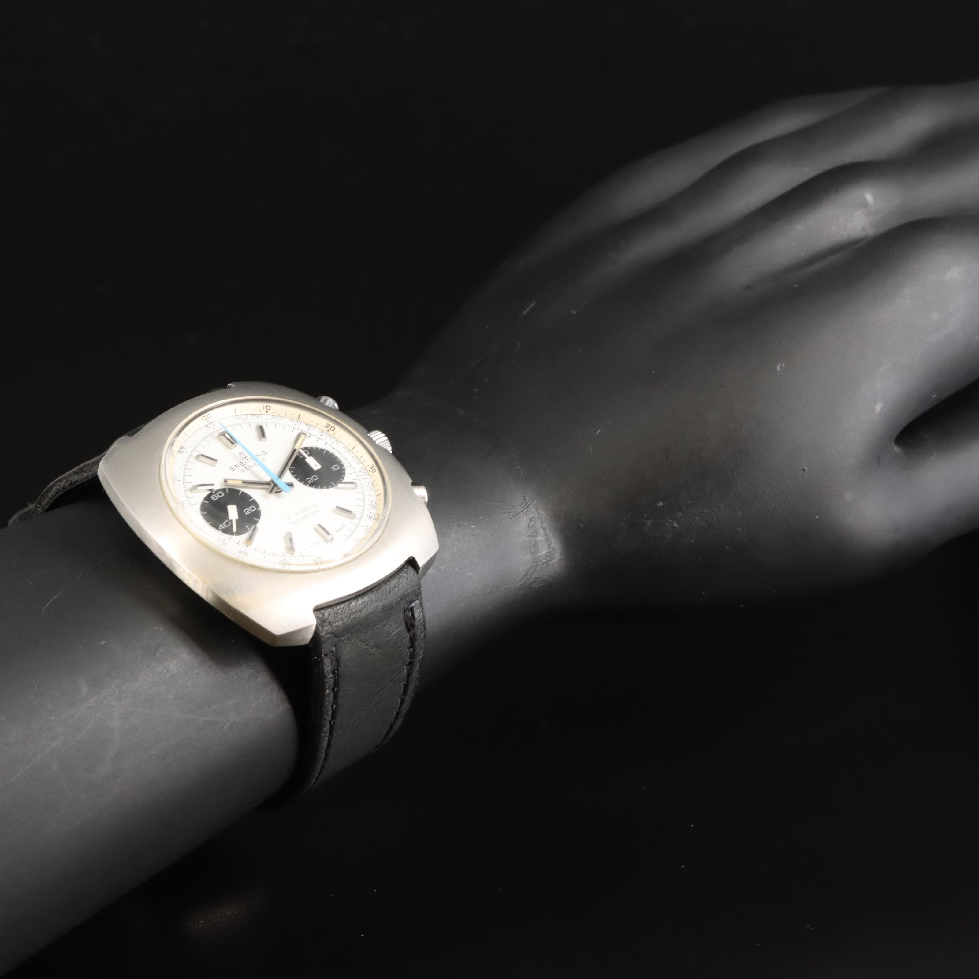 Breitling Chronograph Valjoux 7733 Stainless Steel Watch