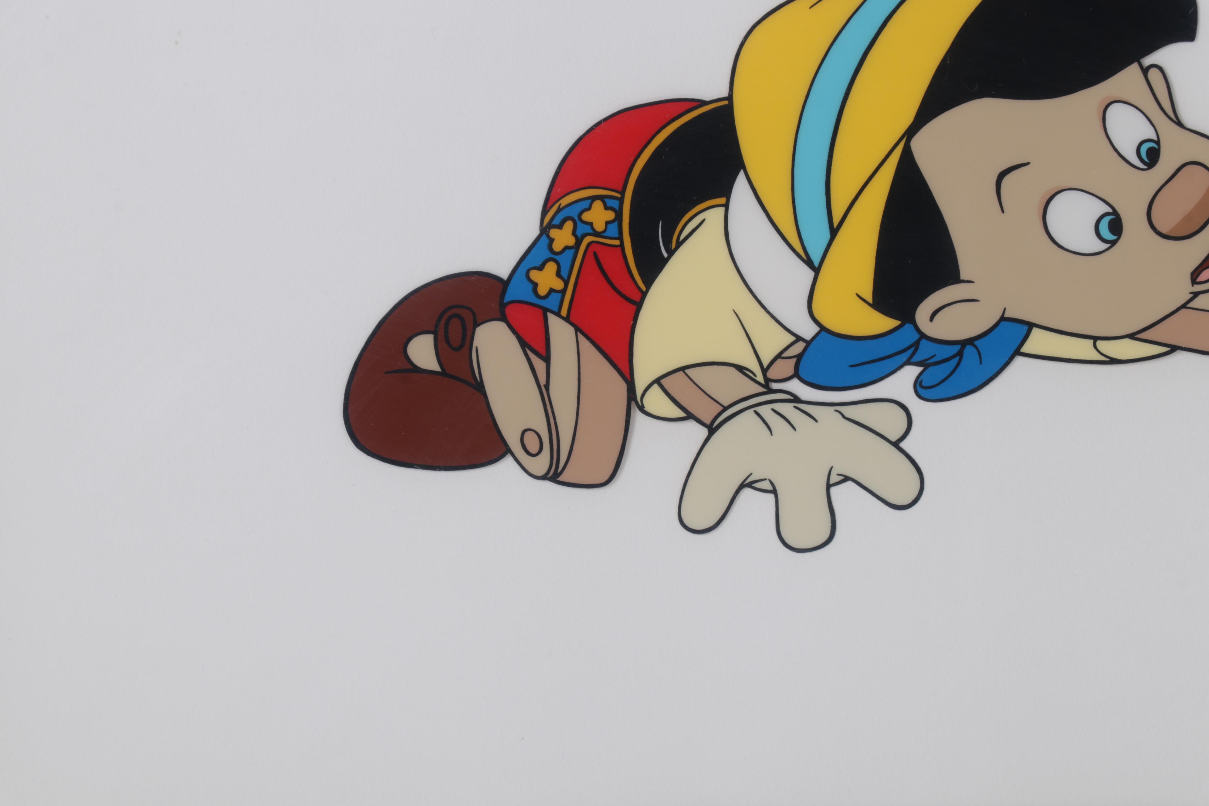 Walt Disney Company "Pinocchio" Animation Serigraph Cel, Circa 2000