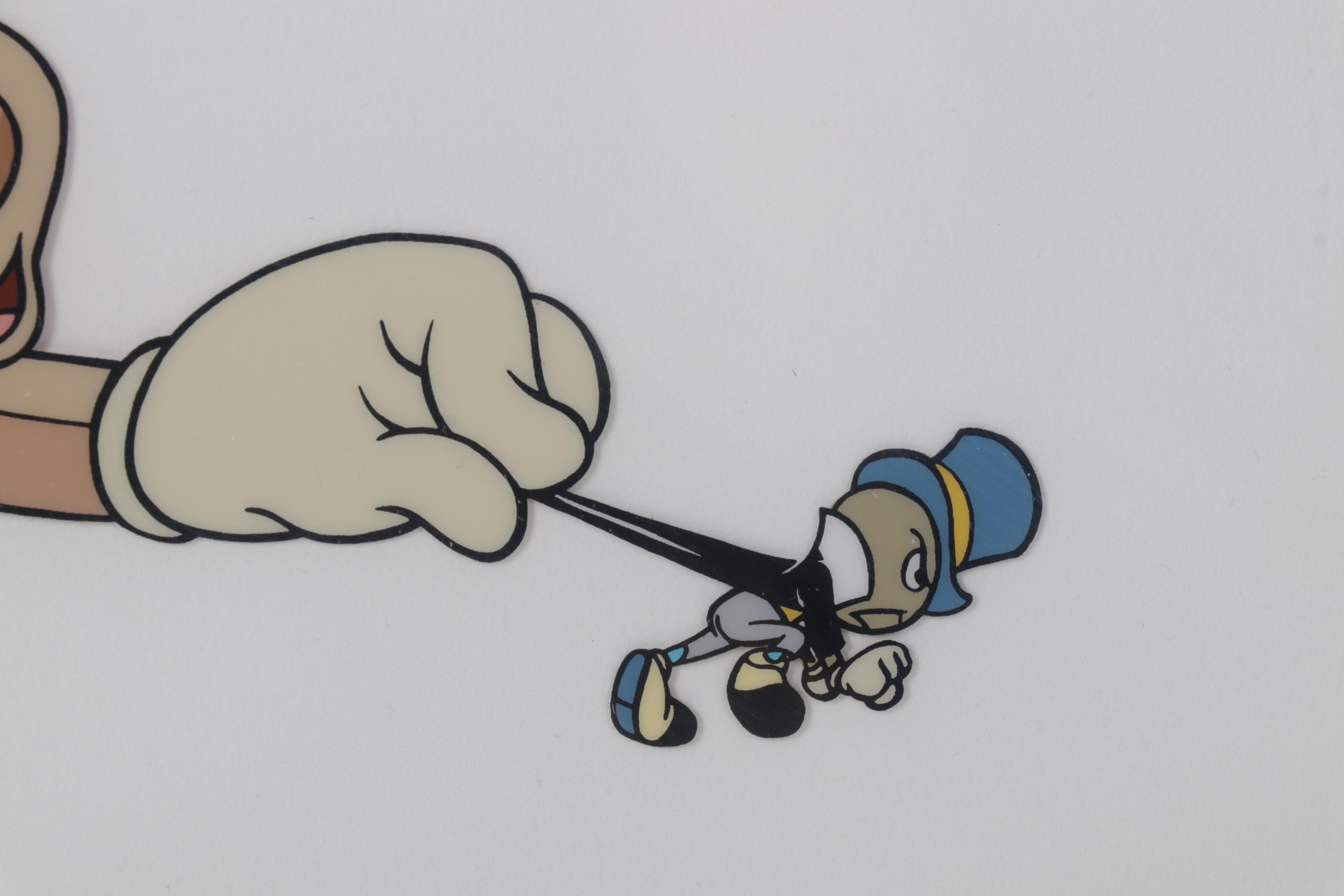 Walt Disney Company "Pinocchio" Animation Serigraph Cel, Circa 2000