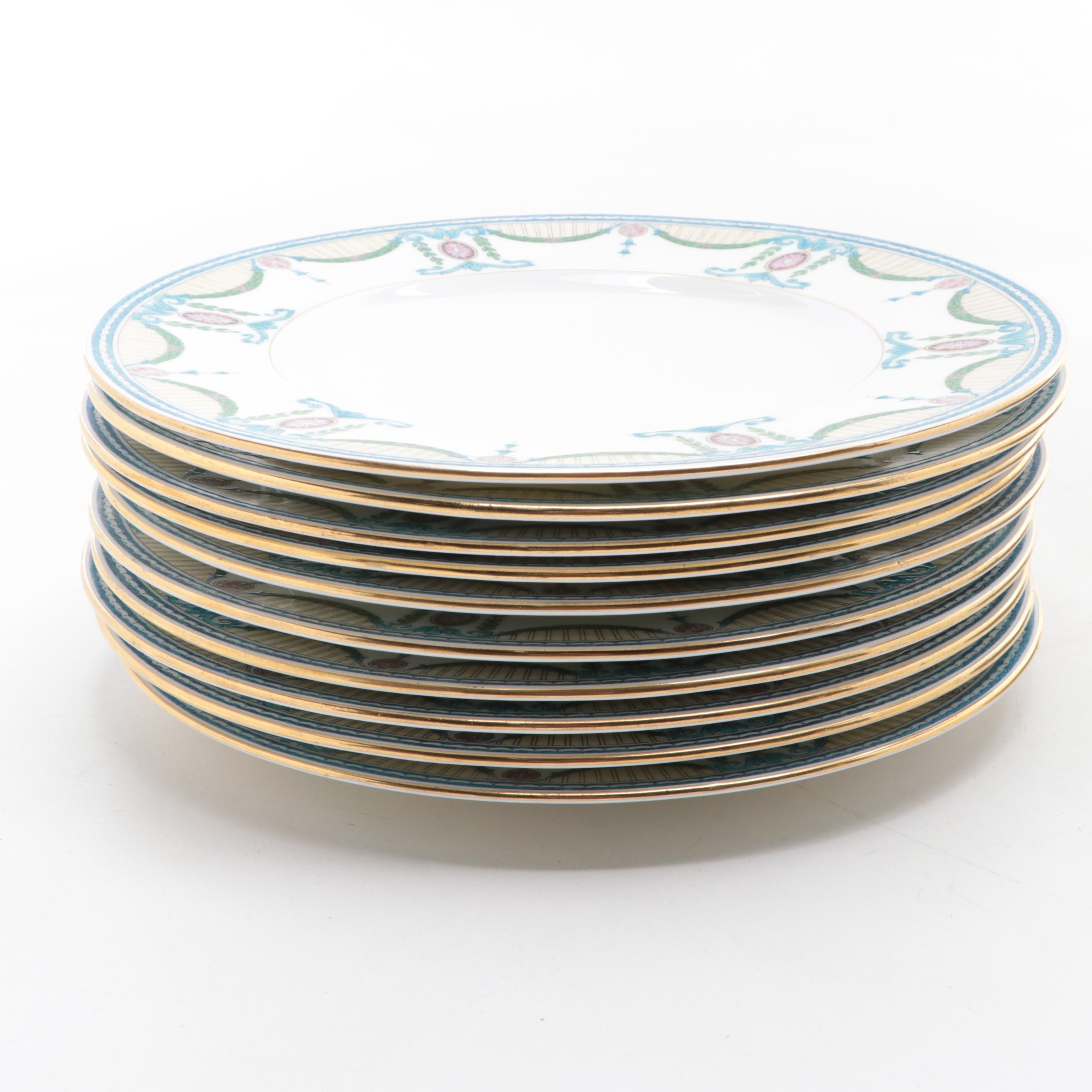 English Mintons Adams Style Porcelain Dinnerware