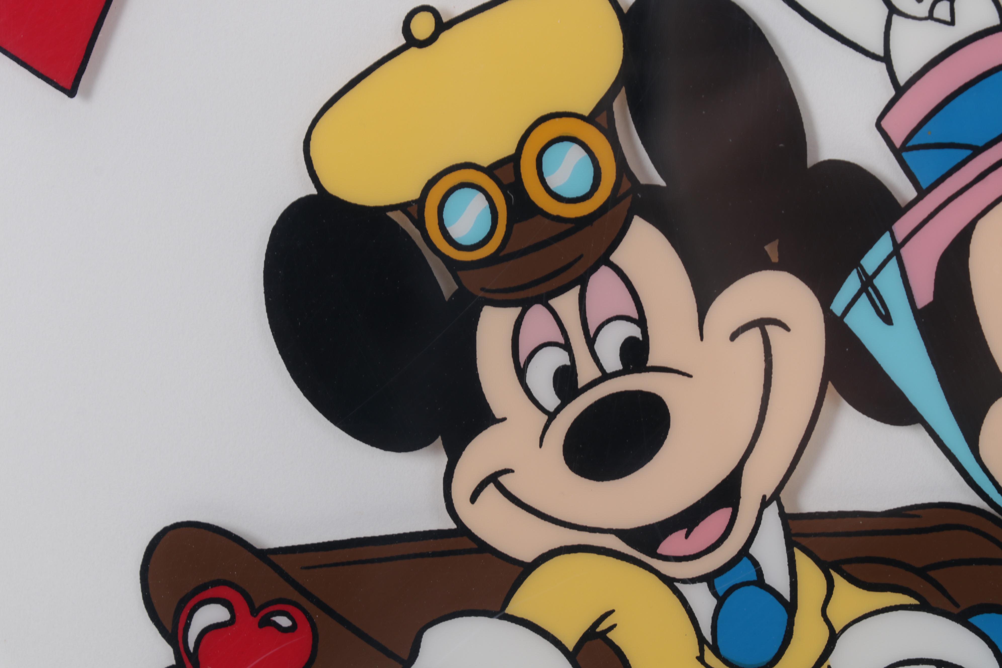 Walt Disney Company "Sunday Drive" Animation Serigraph Cel, Circa 2003