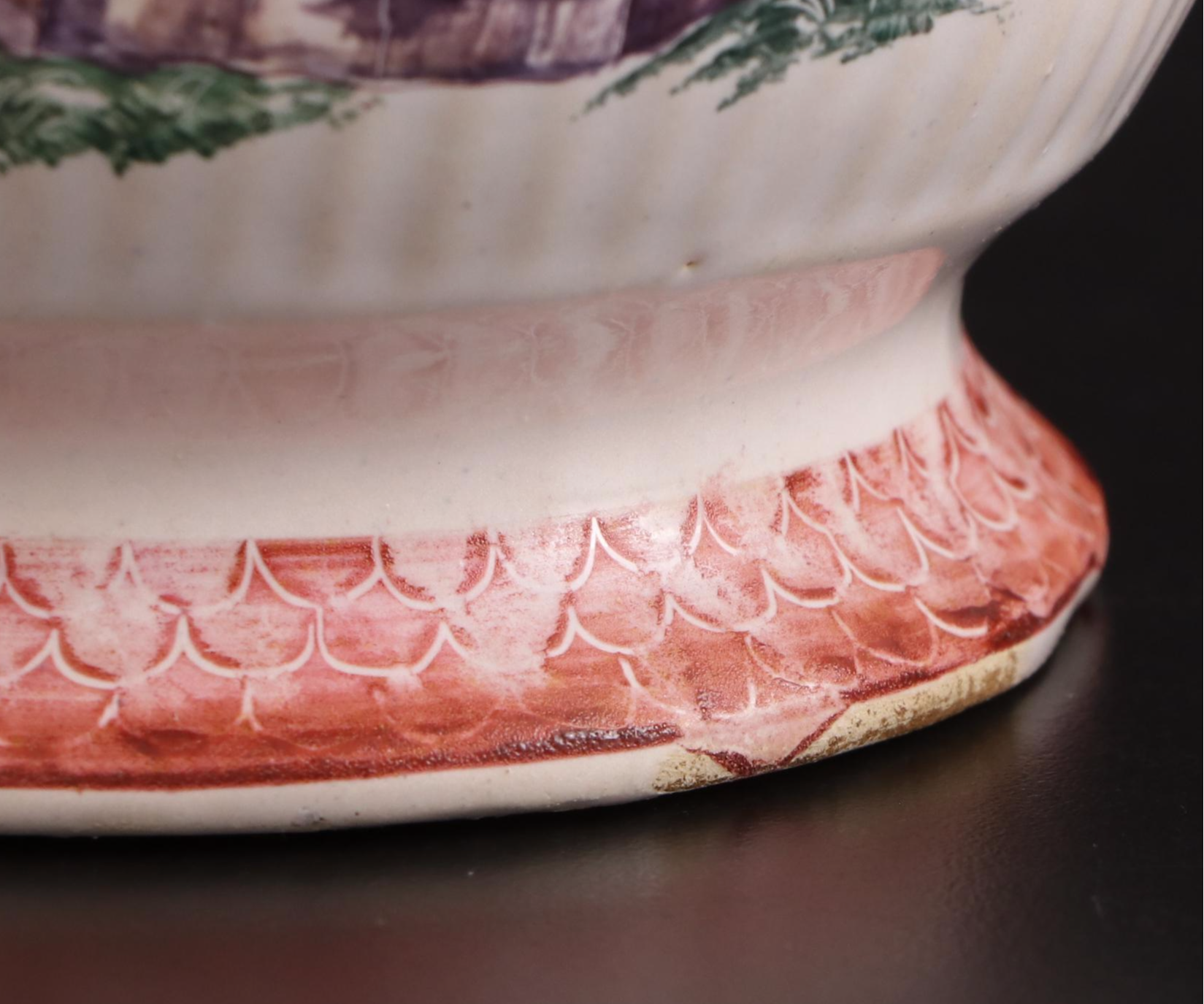 Pair of French Faience Cache Pots