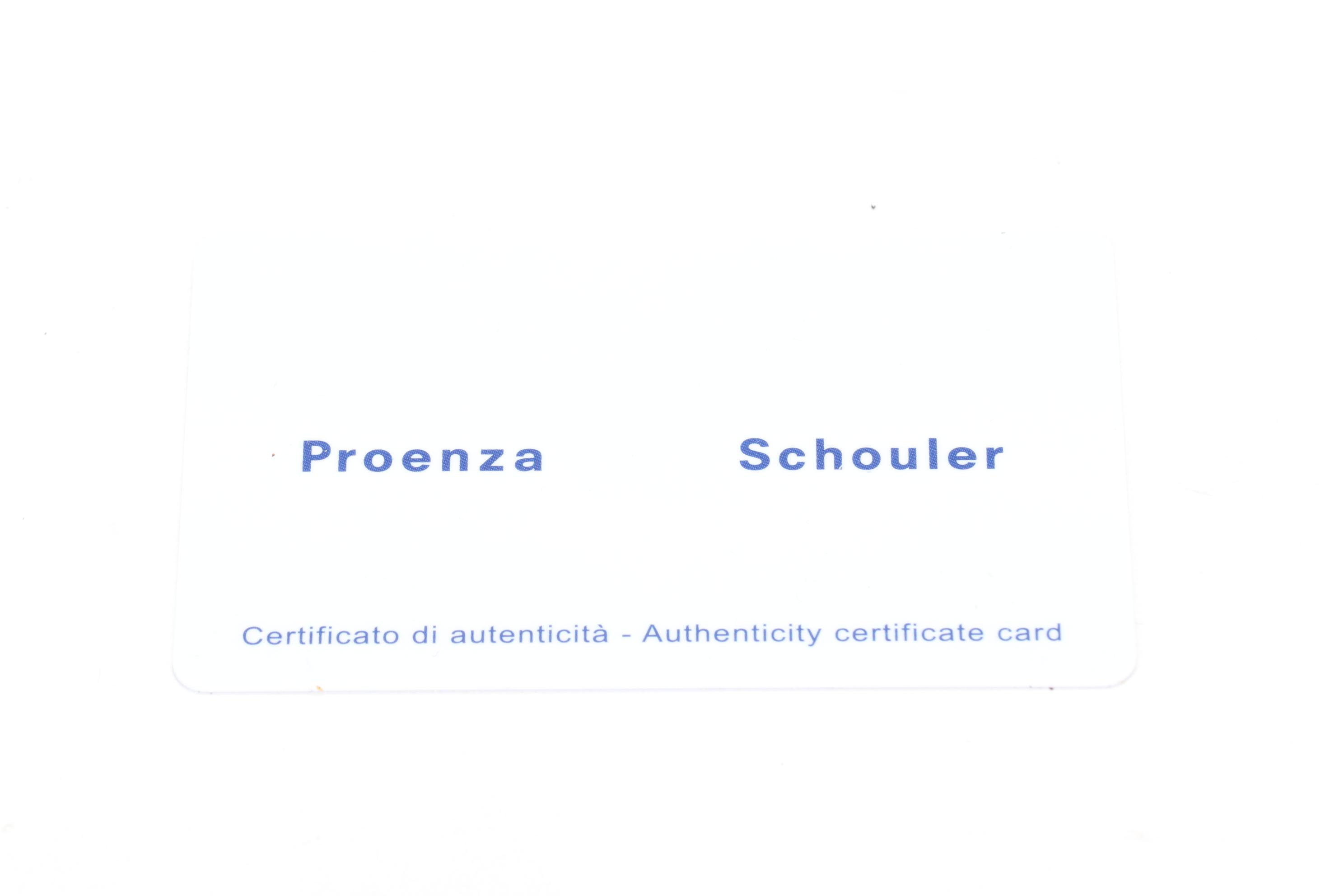 Proenza Schouler PS1 Two-Way Satchel in Blue Leather