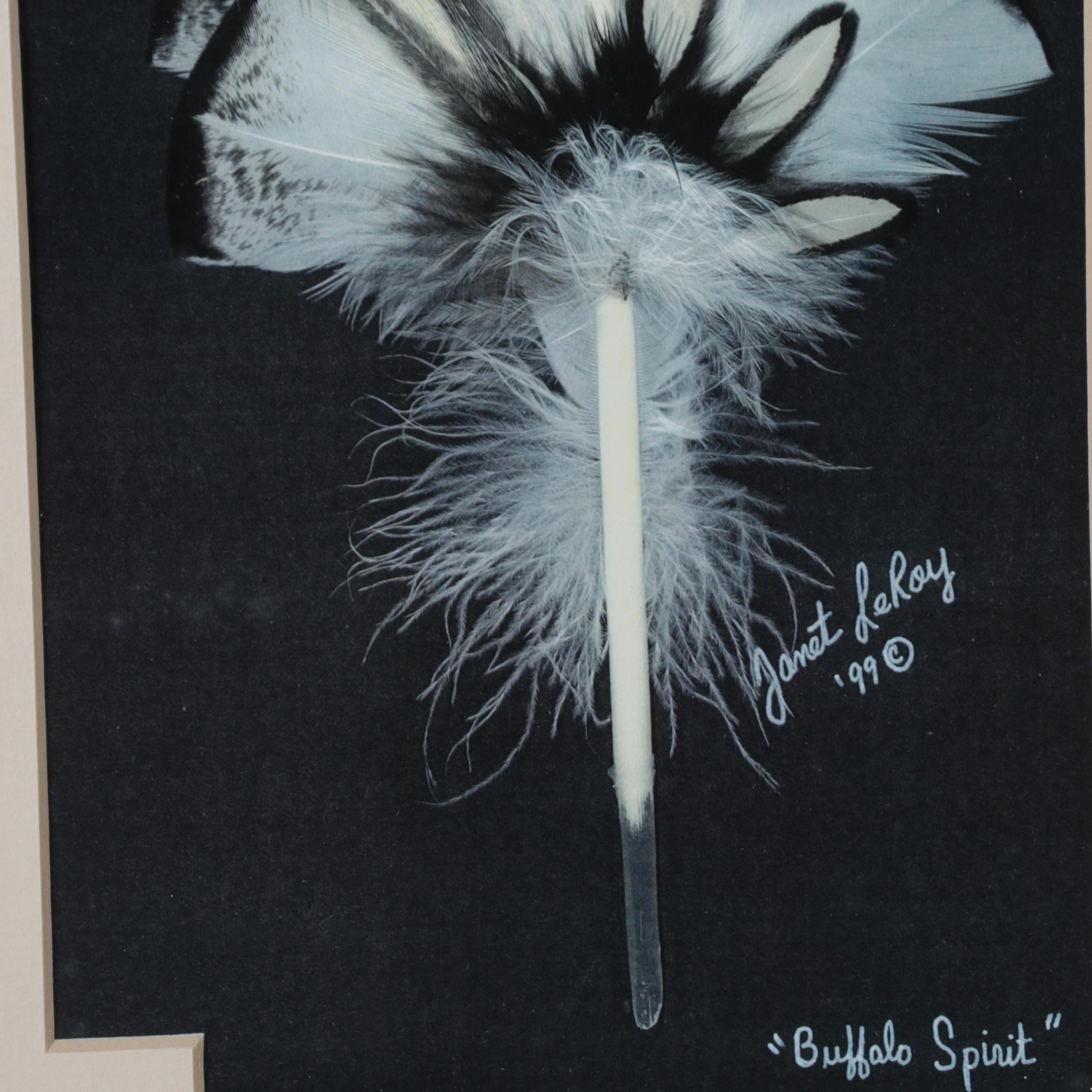 Electrophotograph After Janet LeRoy "Buffalo Spirit," Circa 1999