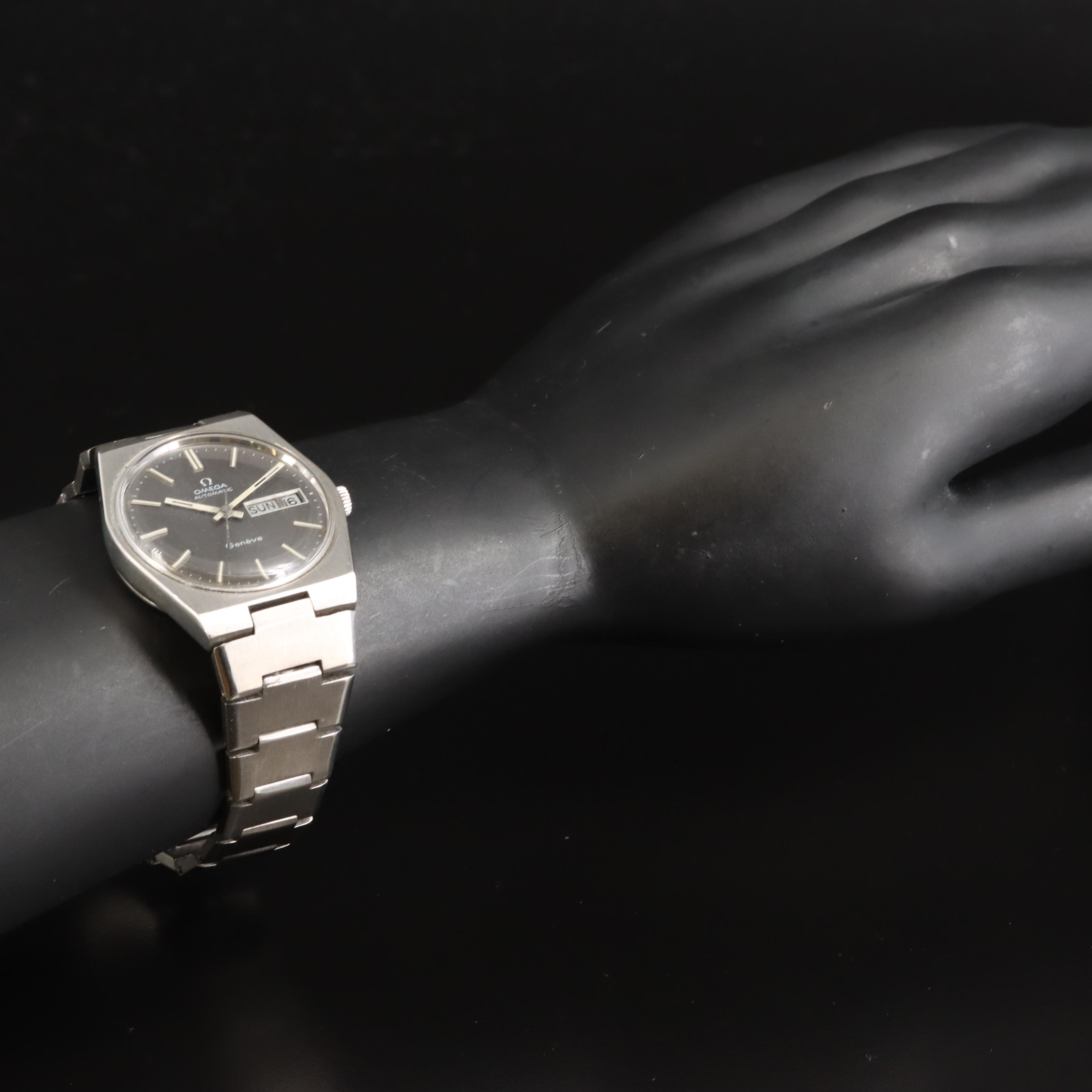 1972 Omega Day - Date Stainless Steel Watch