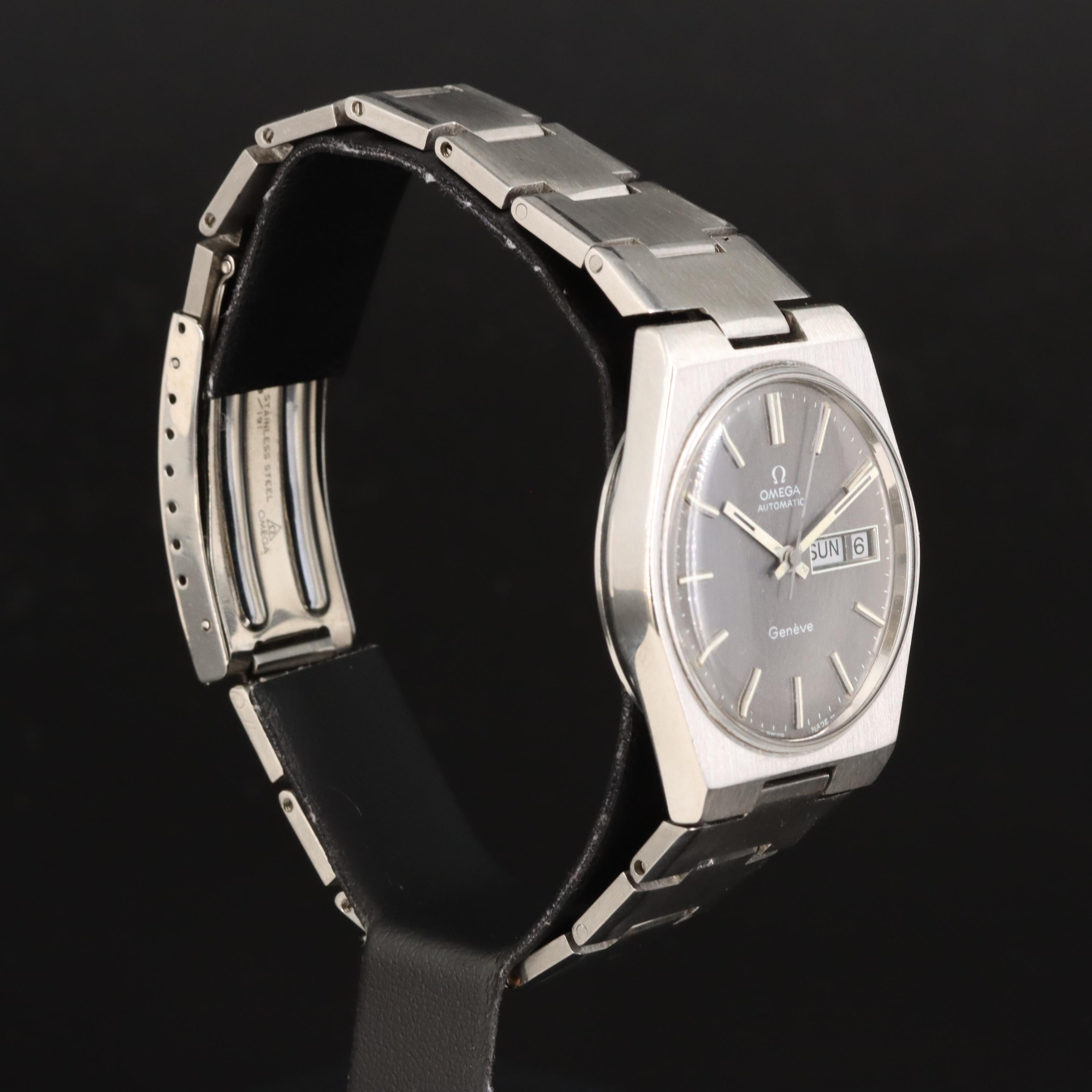 1972 Omega Day - Date Stainless Steel Watch