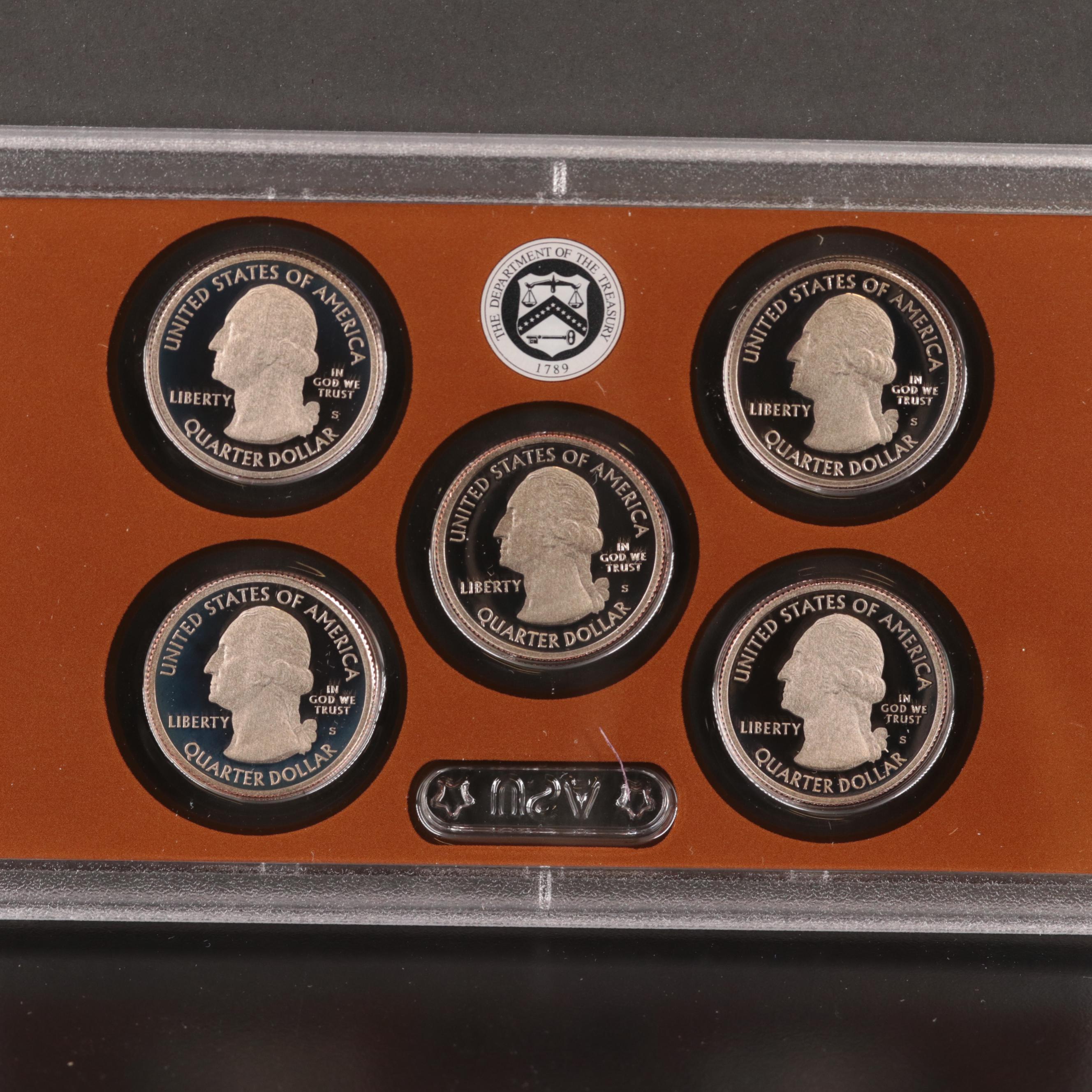 Four U.S. Mint Proof Sets