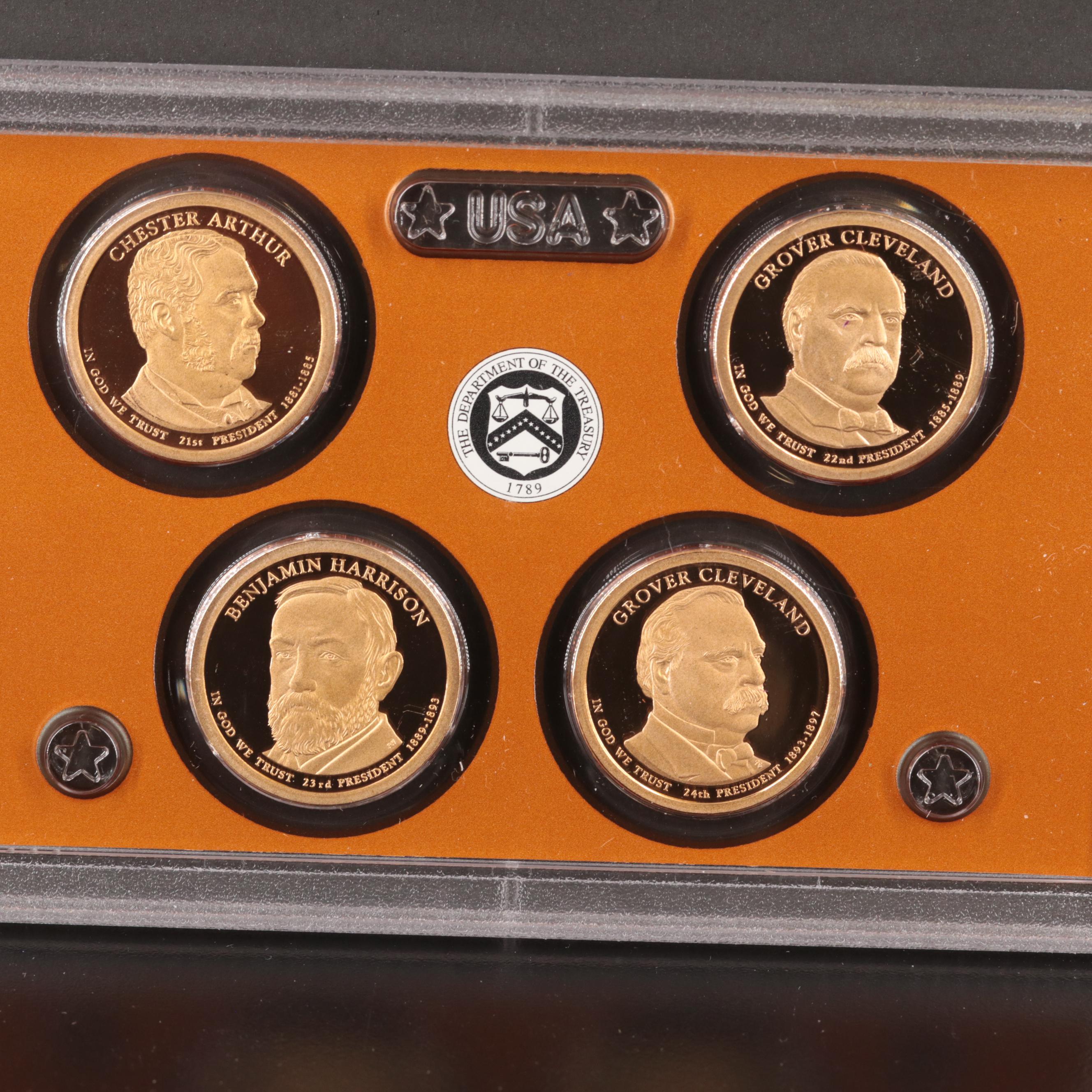 Four U.S. Mint Proof Sets