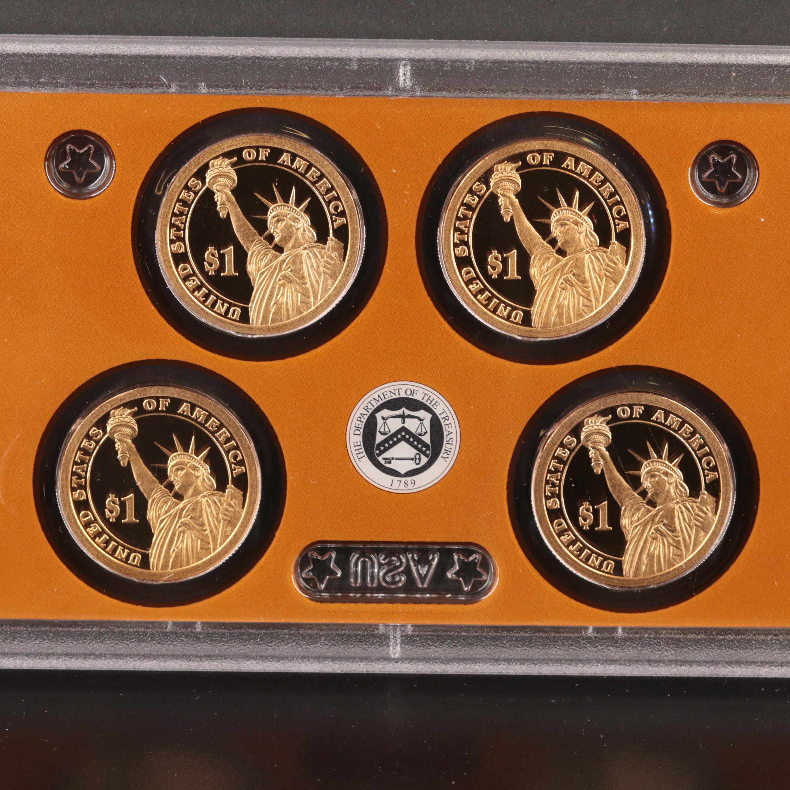 Four U.S. Mint Proof Sets