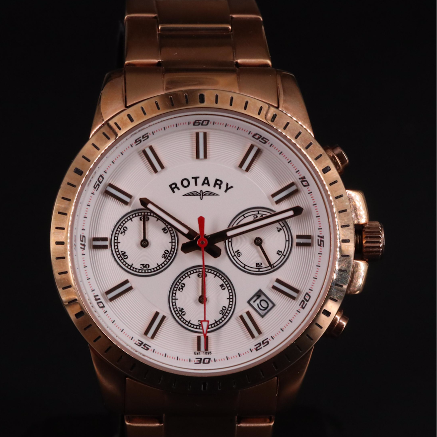 Rotary Quartz Wristwatch