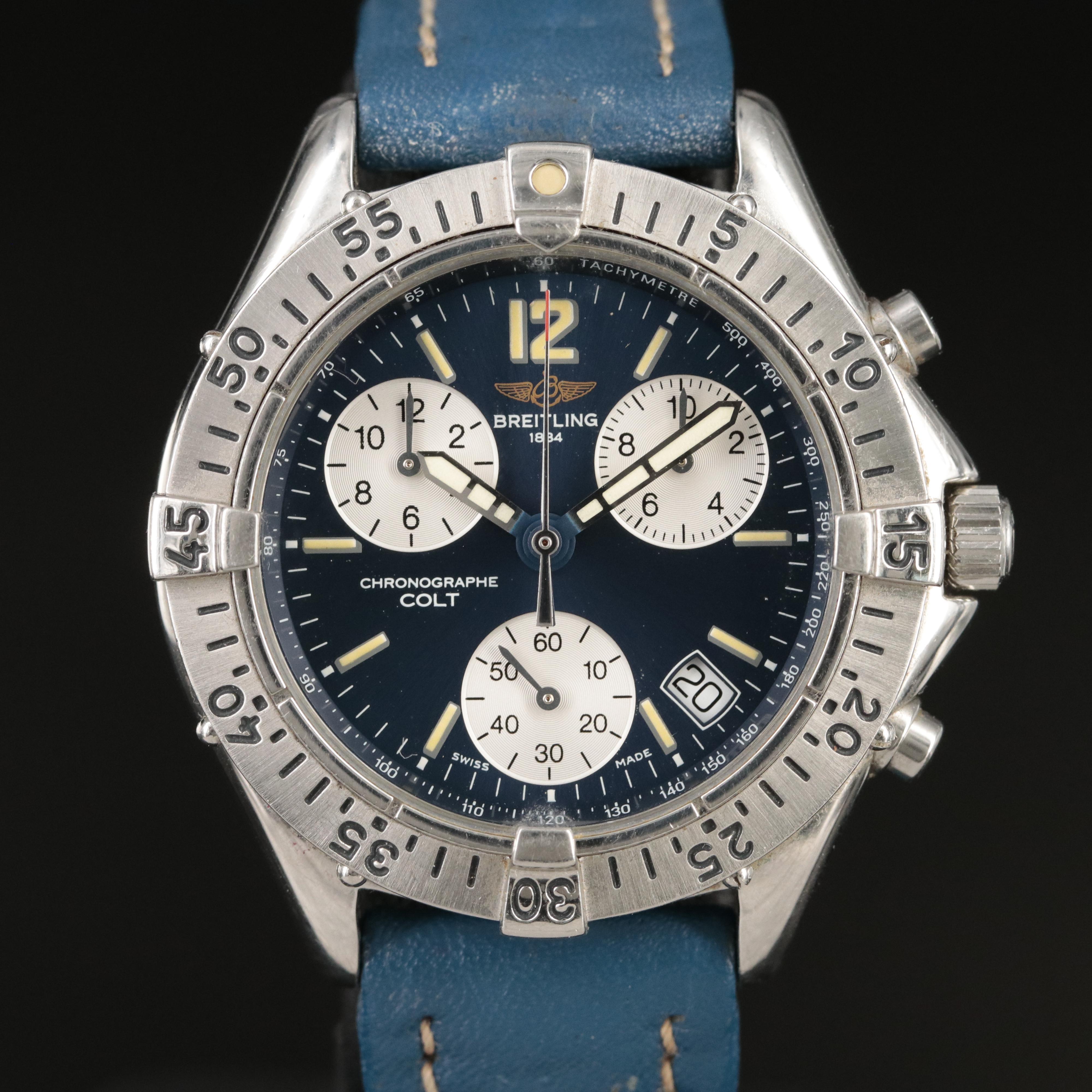 Breitling Colt Chronograph Stainless Steel Watch
