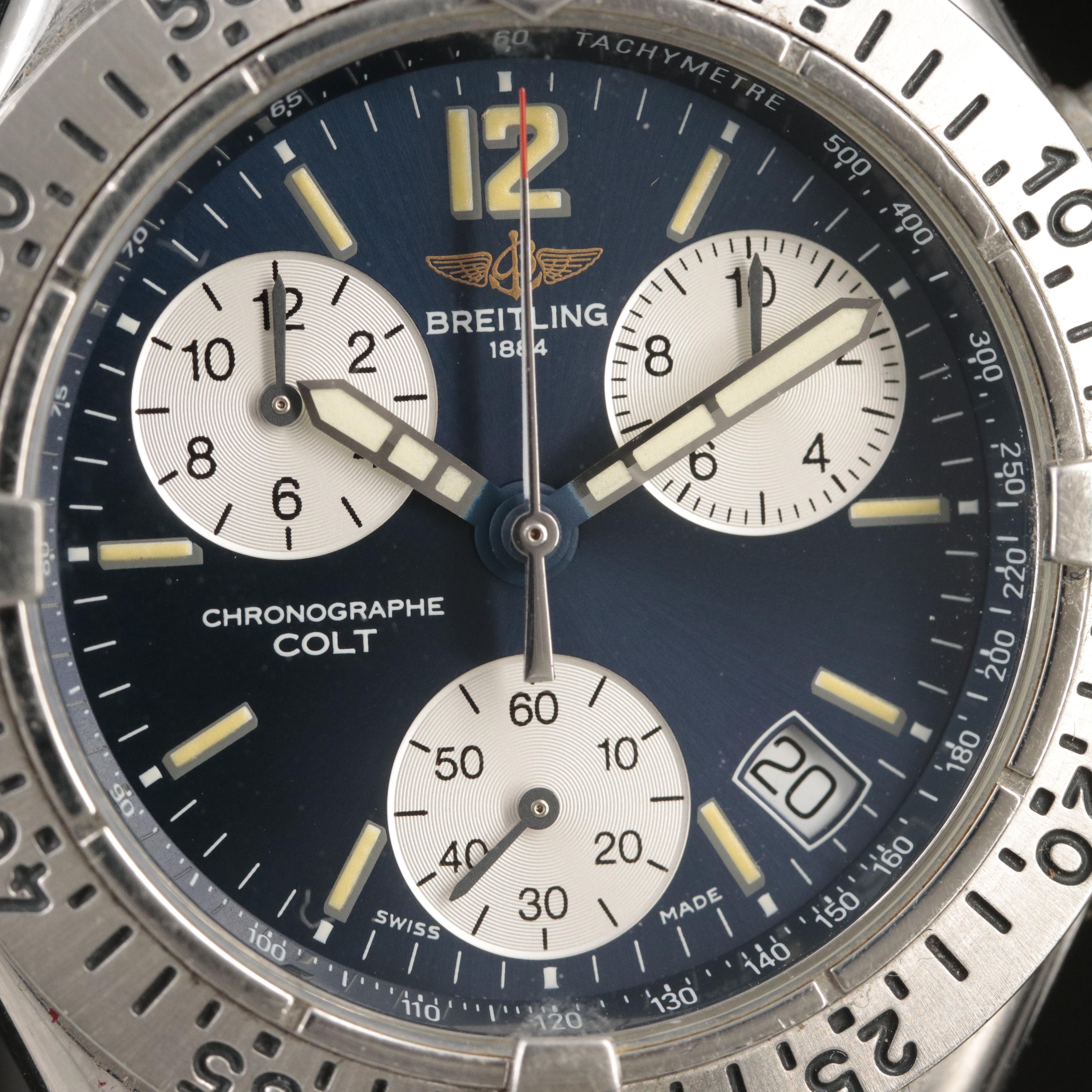 Breitling Colt Chronograph Stainless Steel Watch