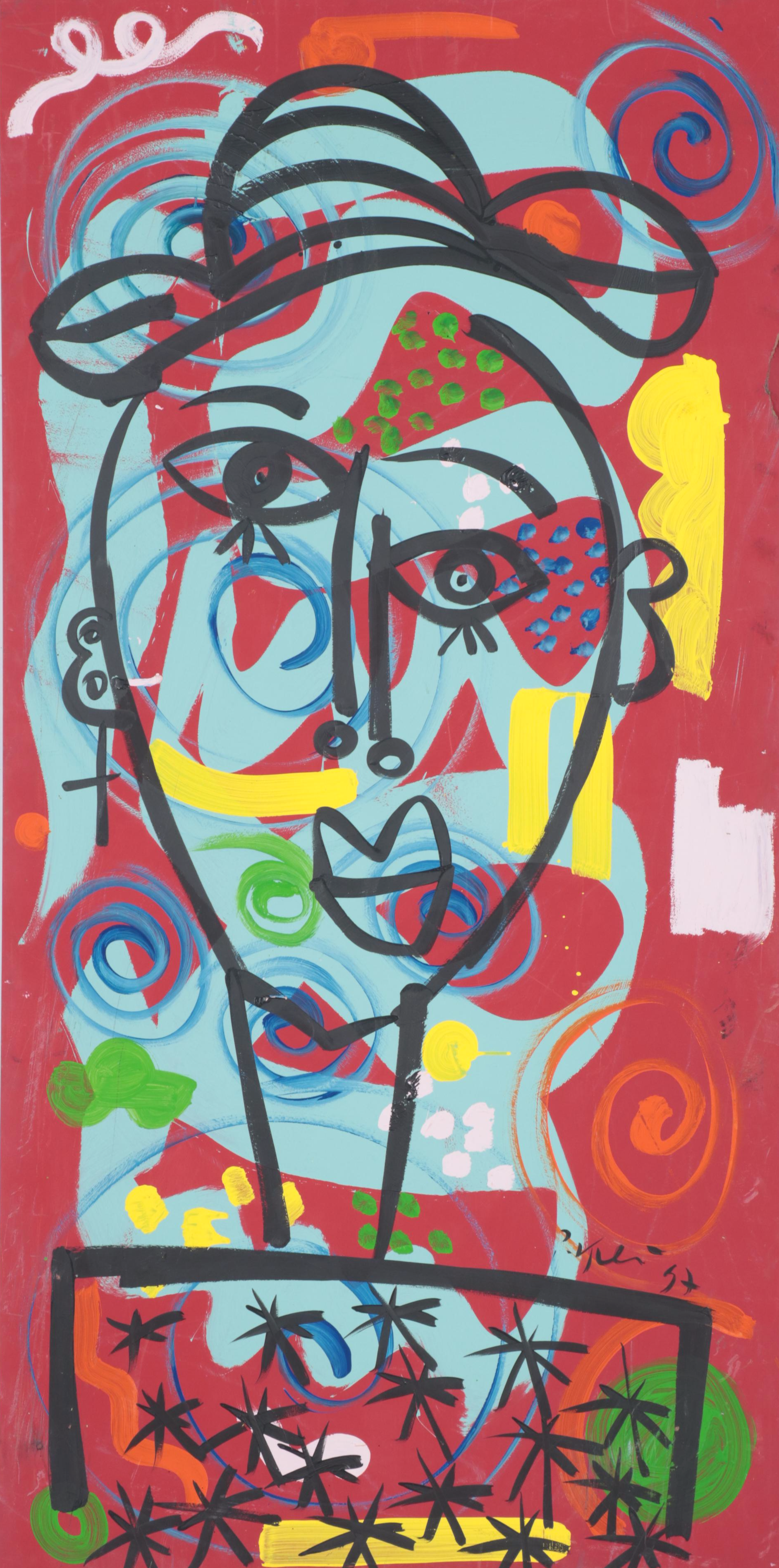 Peter Keil Large-Scale Abstract Acrylic Painting