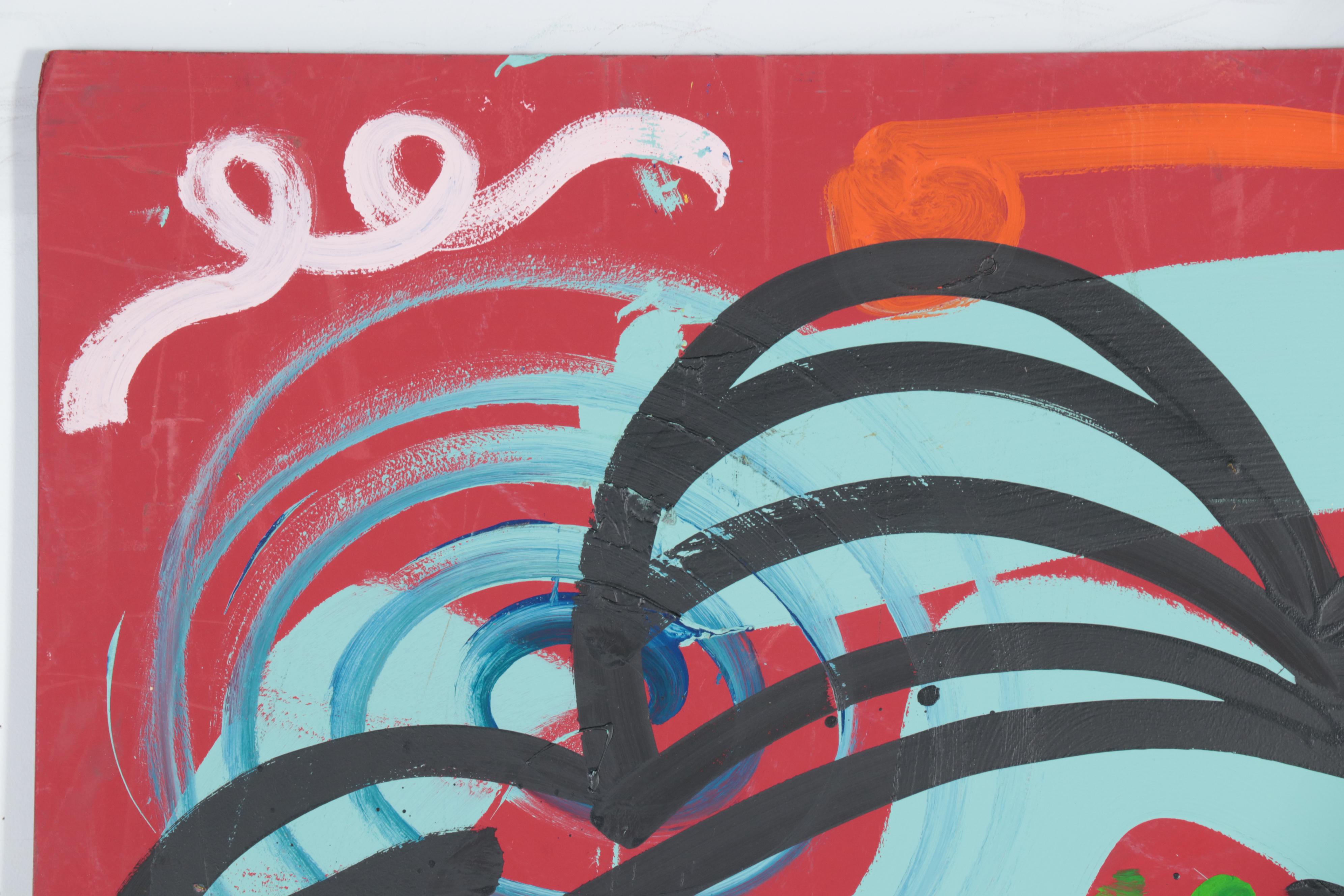 Peter Keil Large-Scale Abstract Acrylic Painting