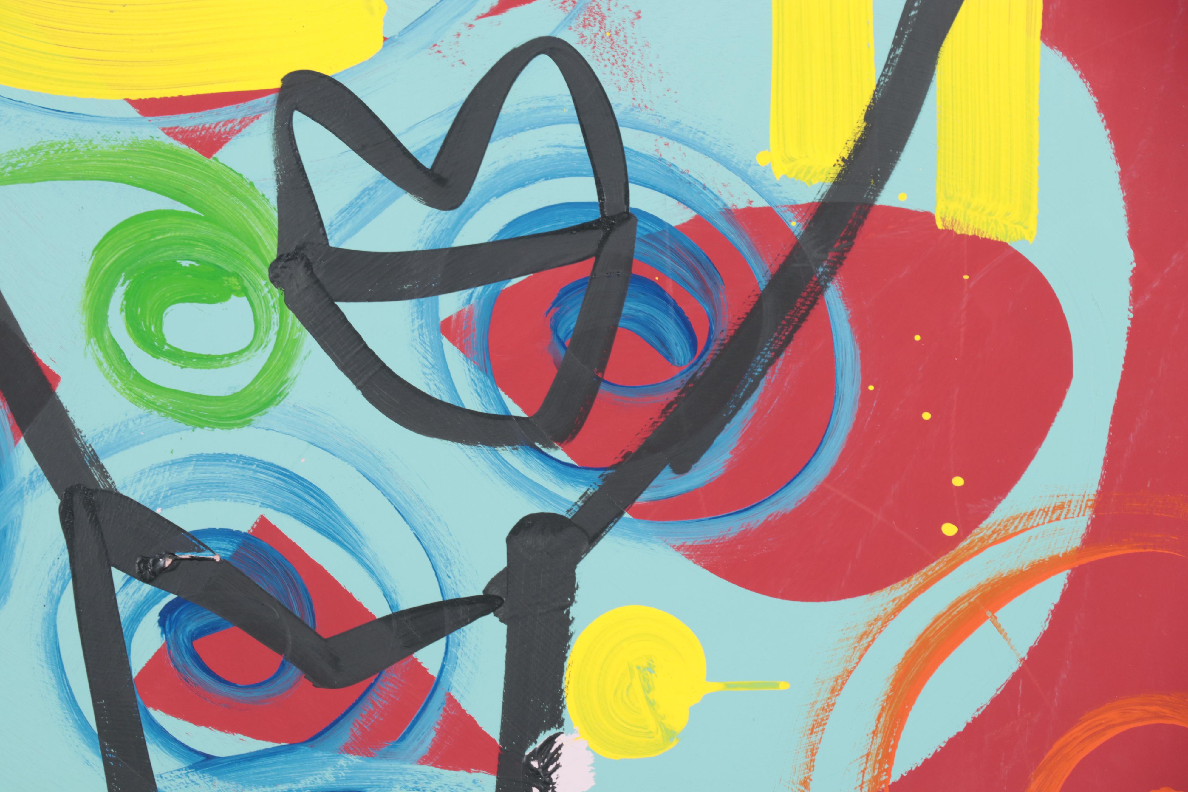 Peter Keil Large-Scale Abstract Acrylic Painting