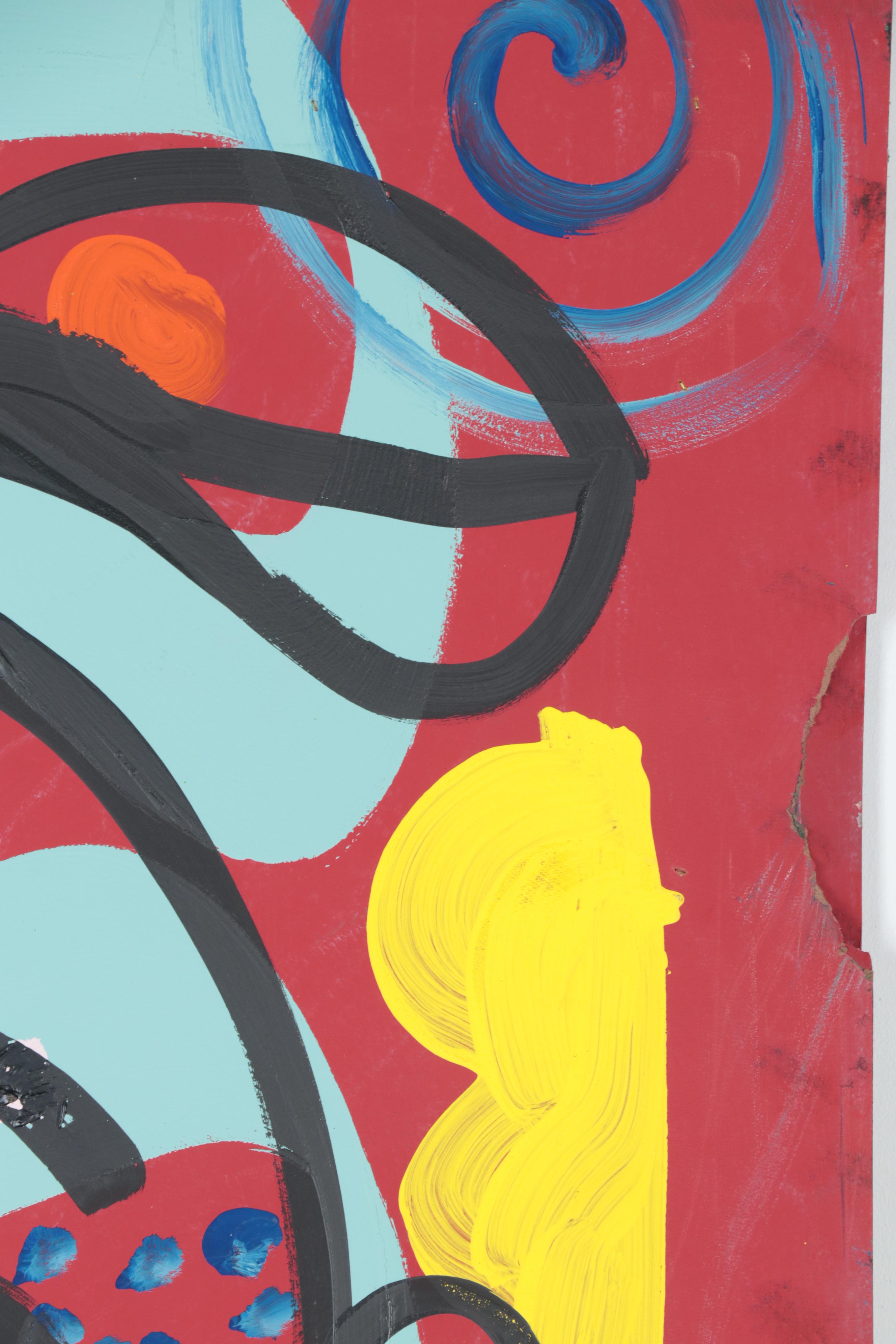 Peter Keil Large-Scale Abstract Acrylic Painting